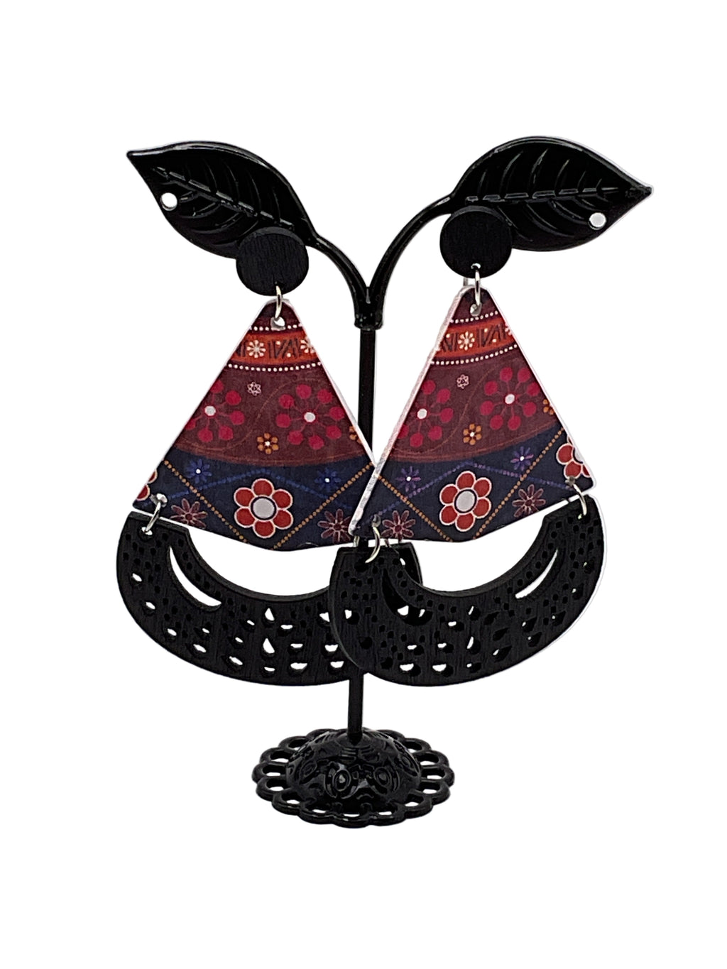 Flower earrings