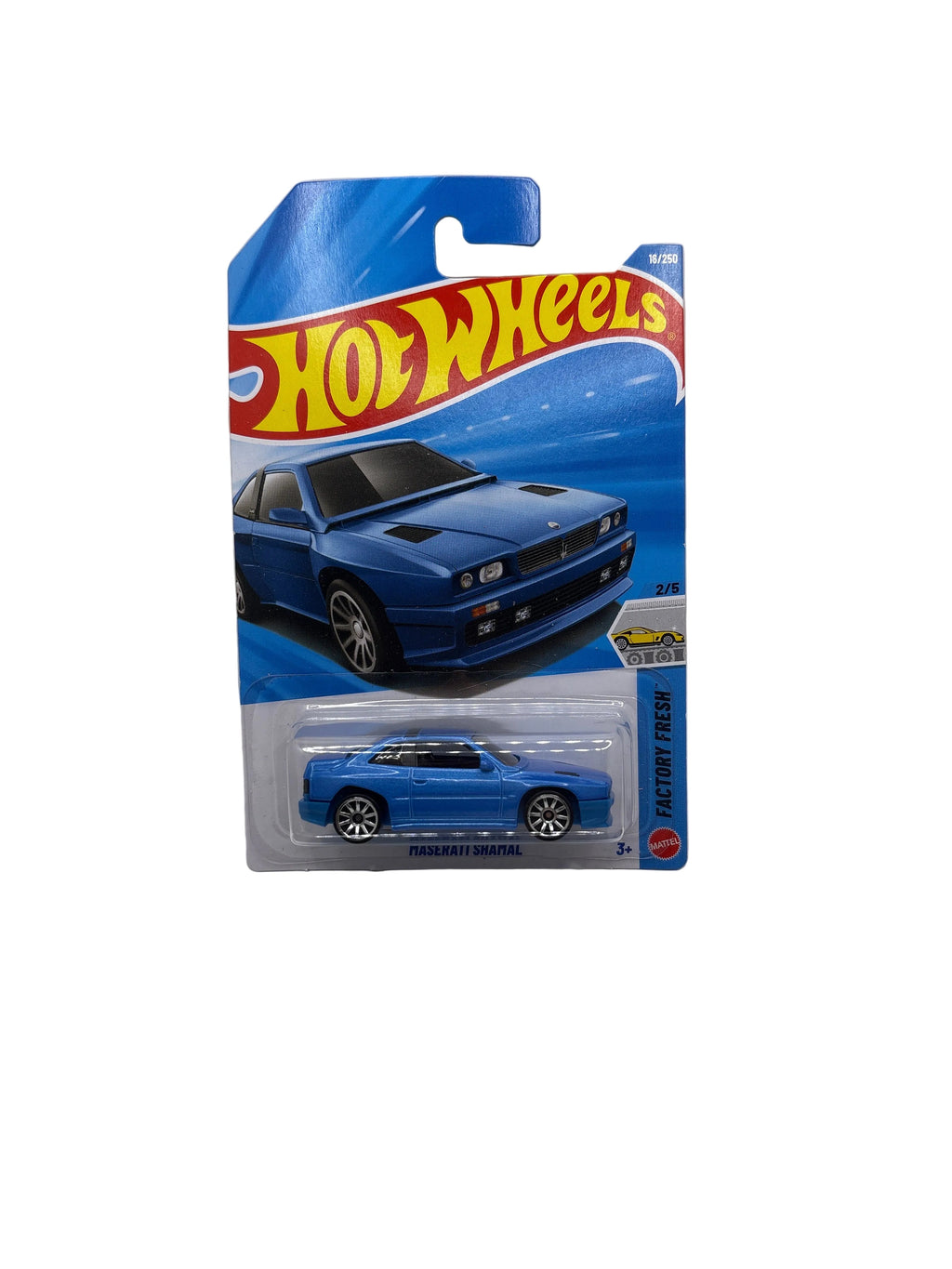 Hot Wheels Maserati Shamal Diecast blue