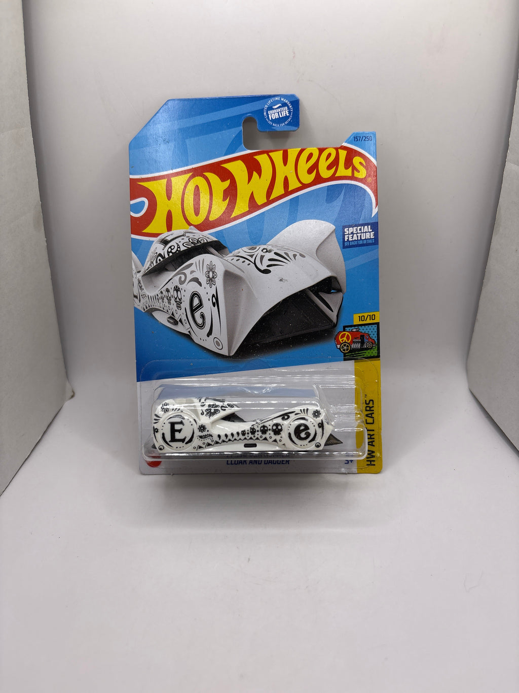 Hot Wheels Cloak And Dagger Diecast white