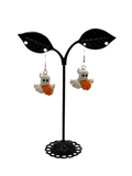 Ghost and Pumpkin Earrings
