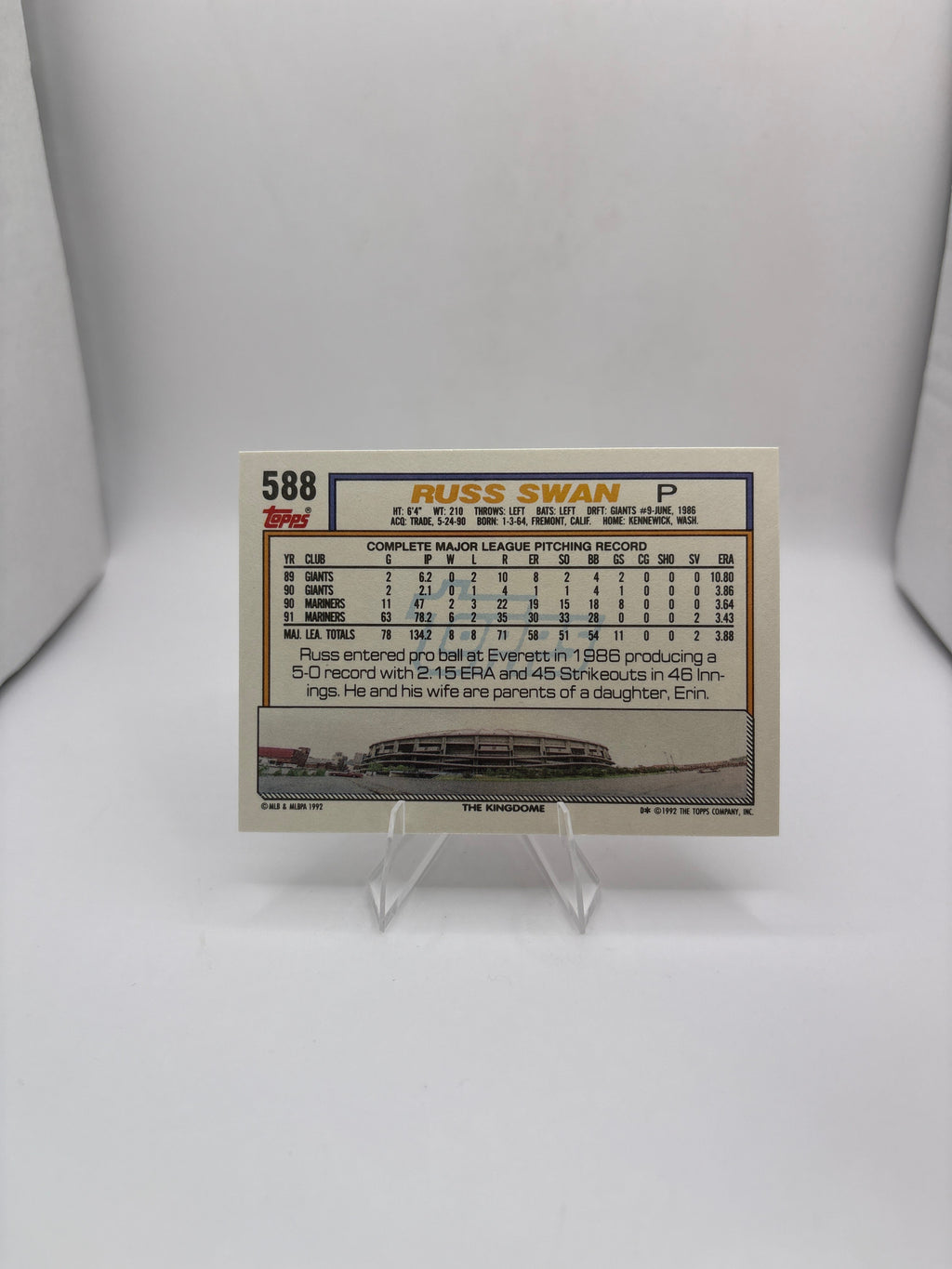 Topps Russ Swan