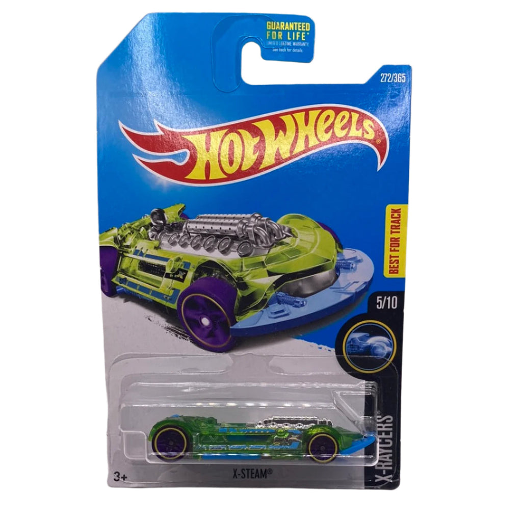 Hot Wheels X-Steam Diecast green