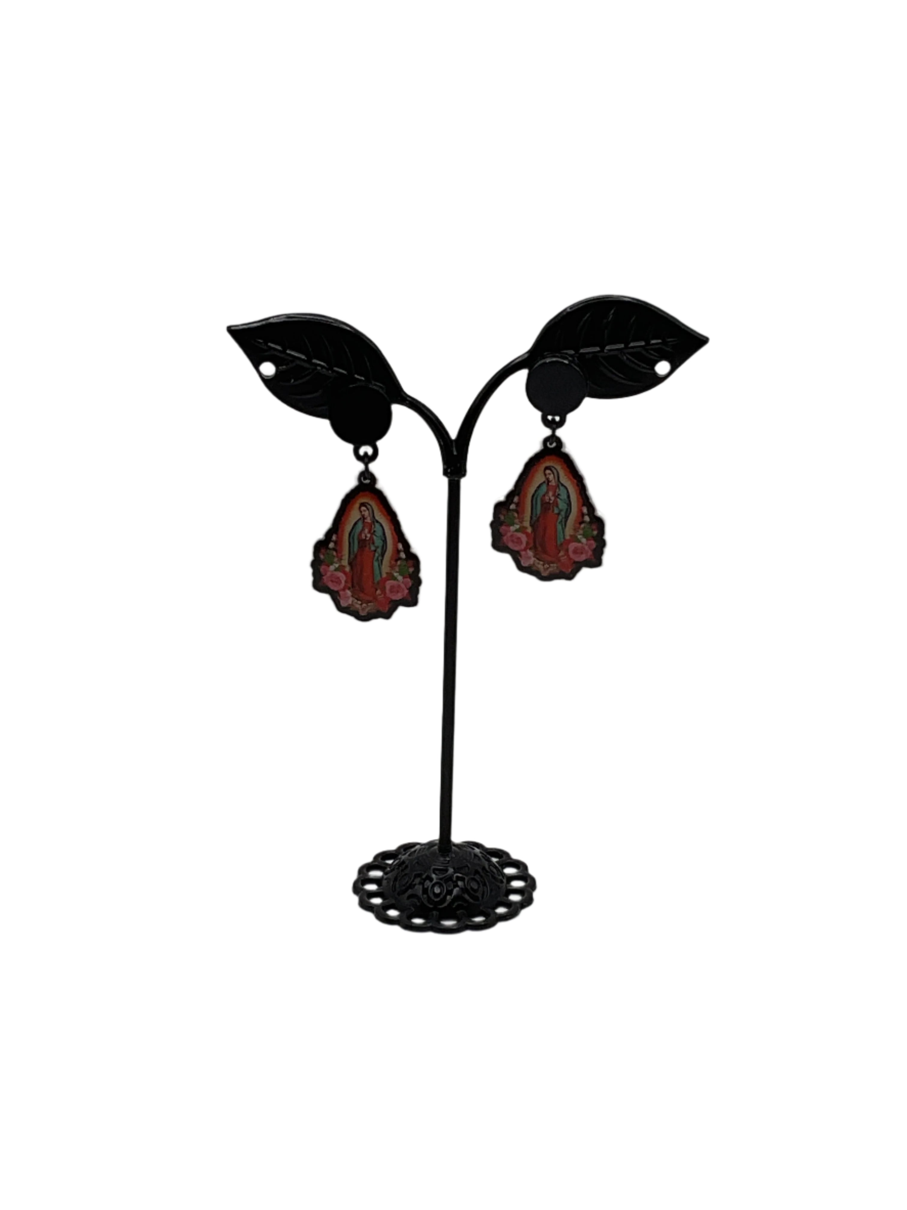 Virgin Mary Earrings