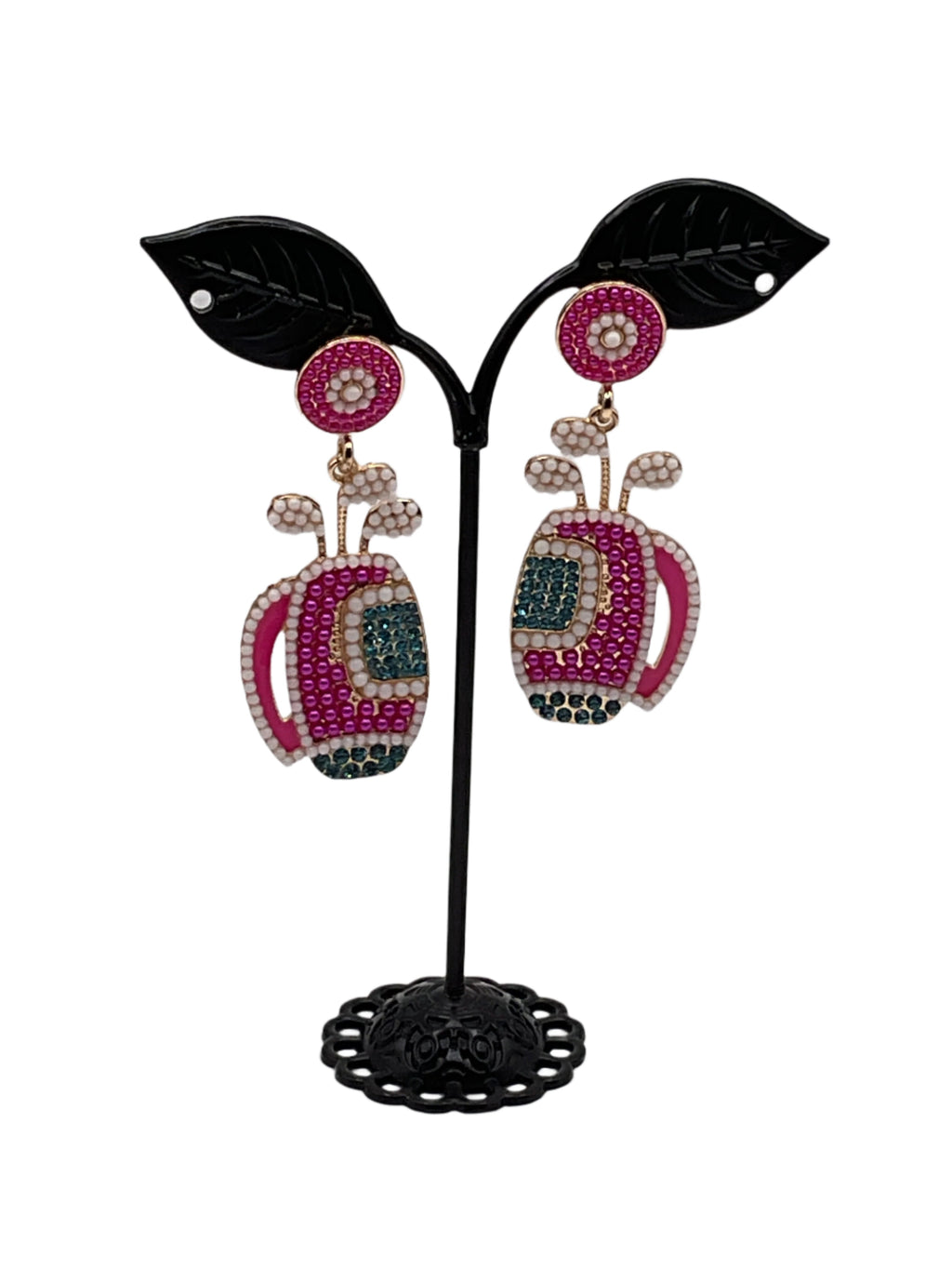Golf bag Earrings 1