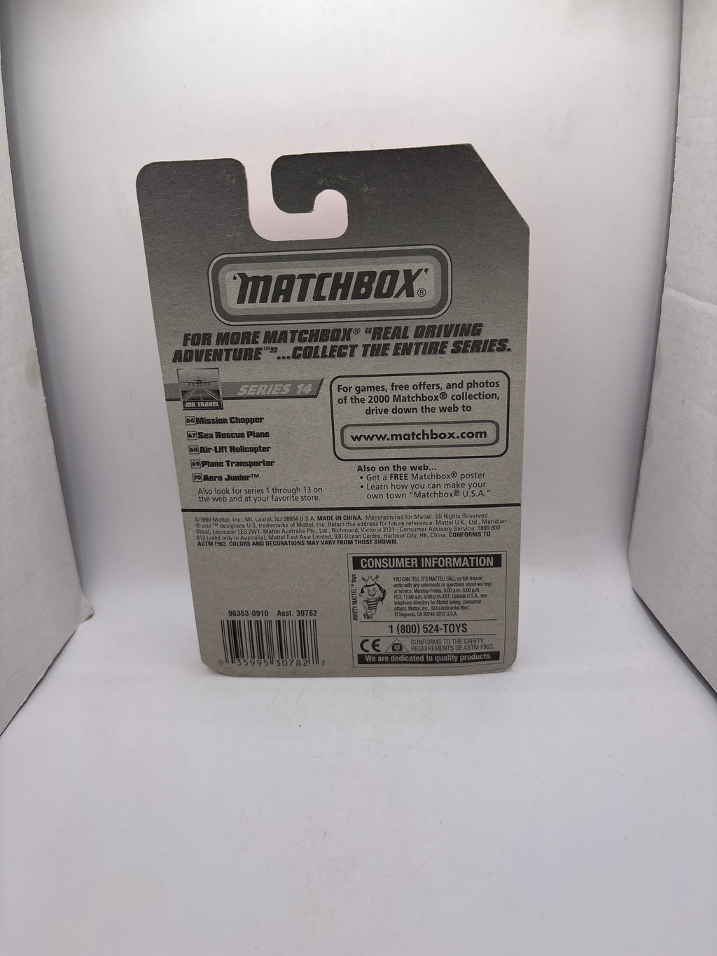 Matchbox Air-Lift Helicopter Diecast