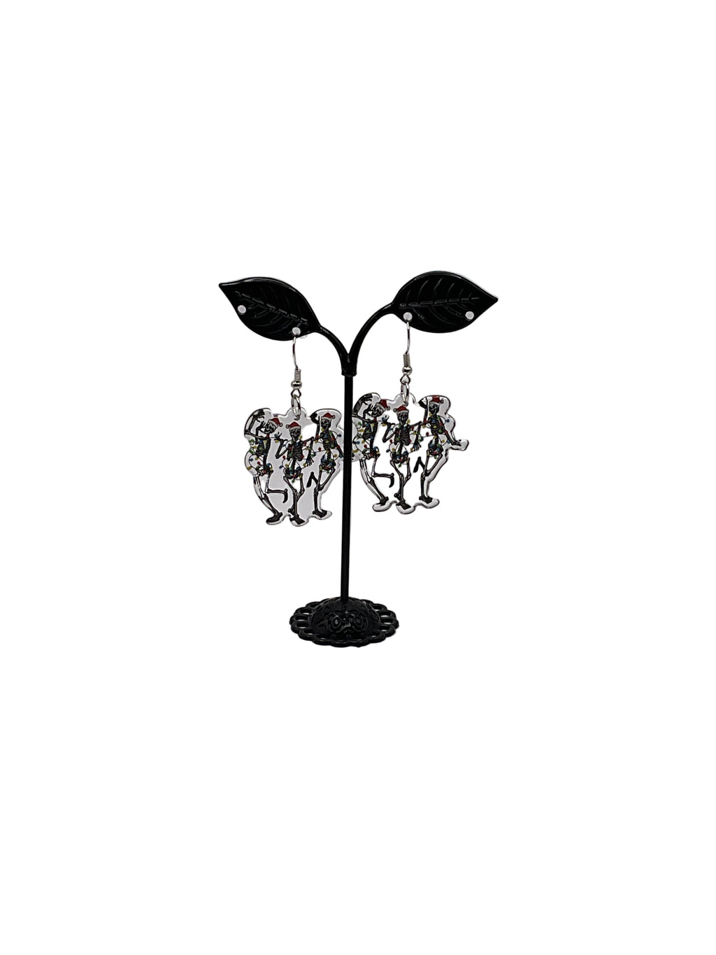 Christmas Skeleton Earrings