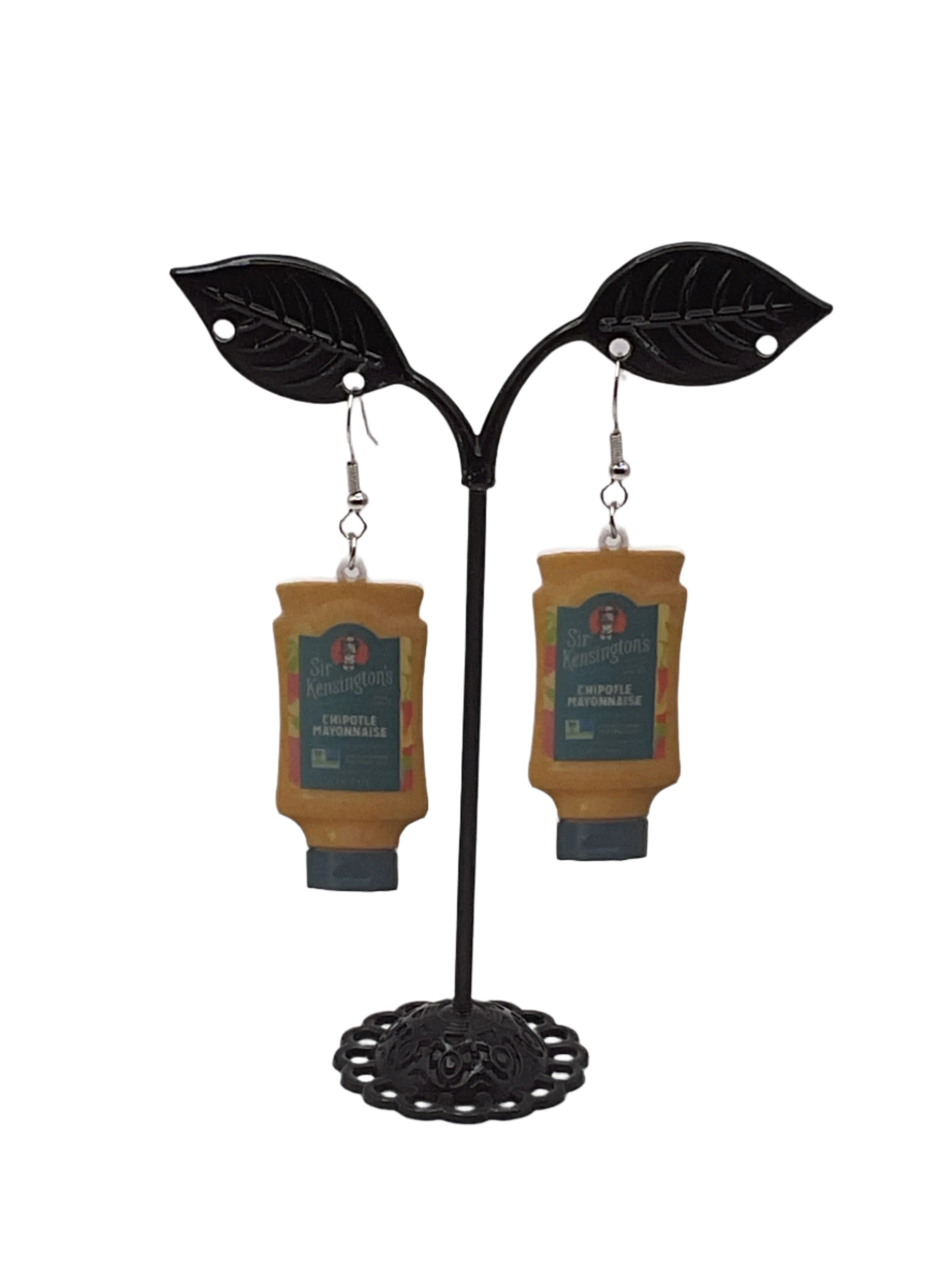 Condiment earrings 1