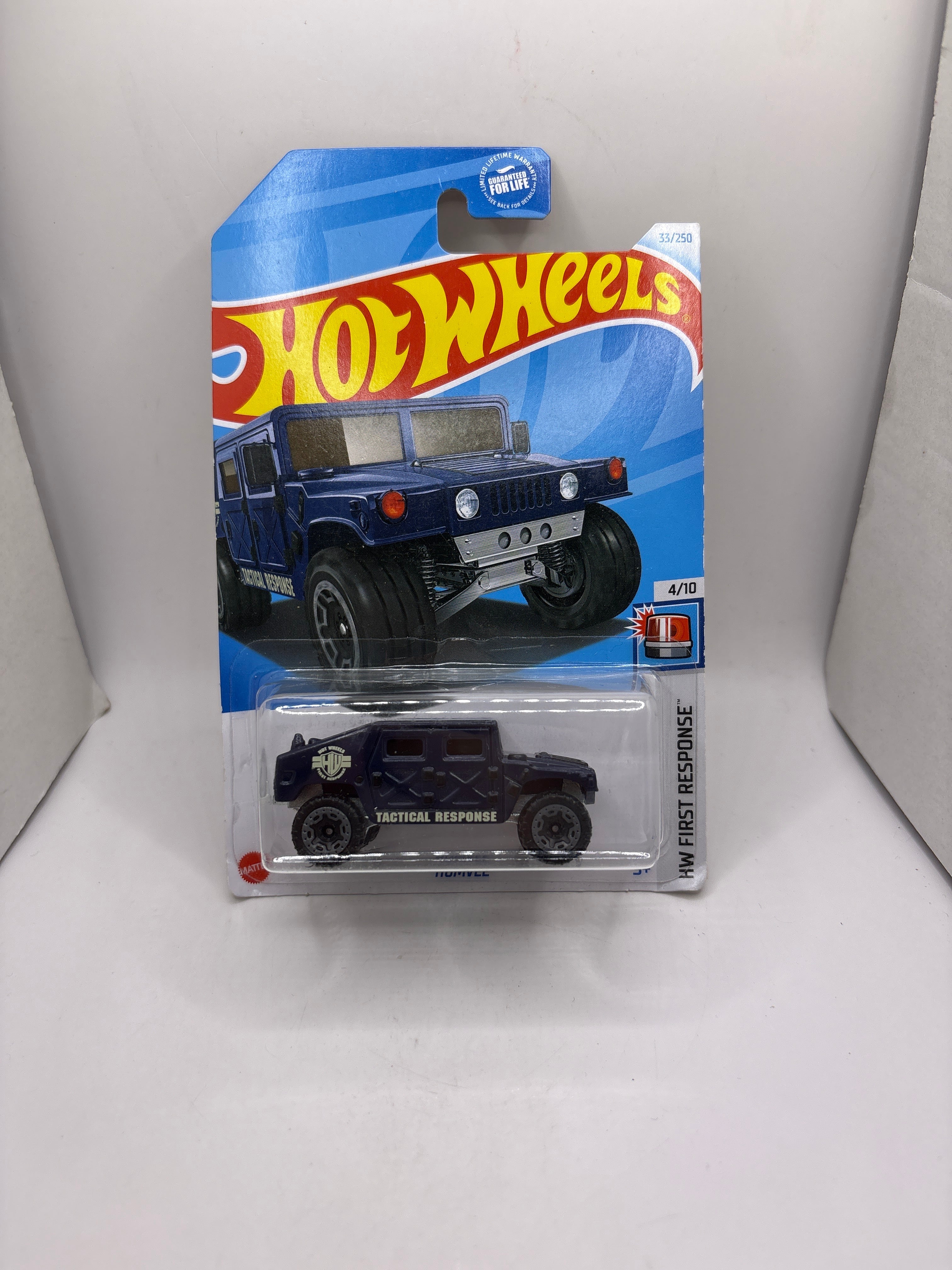 Hot Wheels Humvee Diecast blue