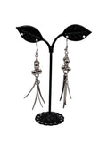 Silver earrings