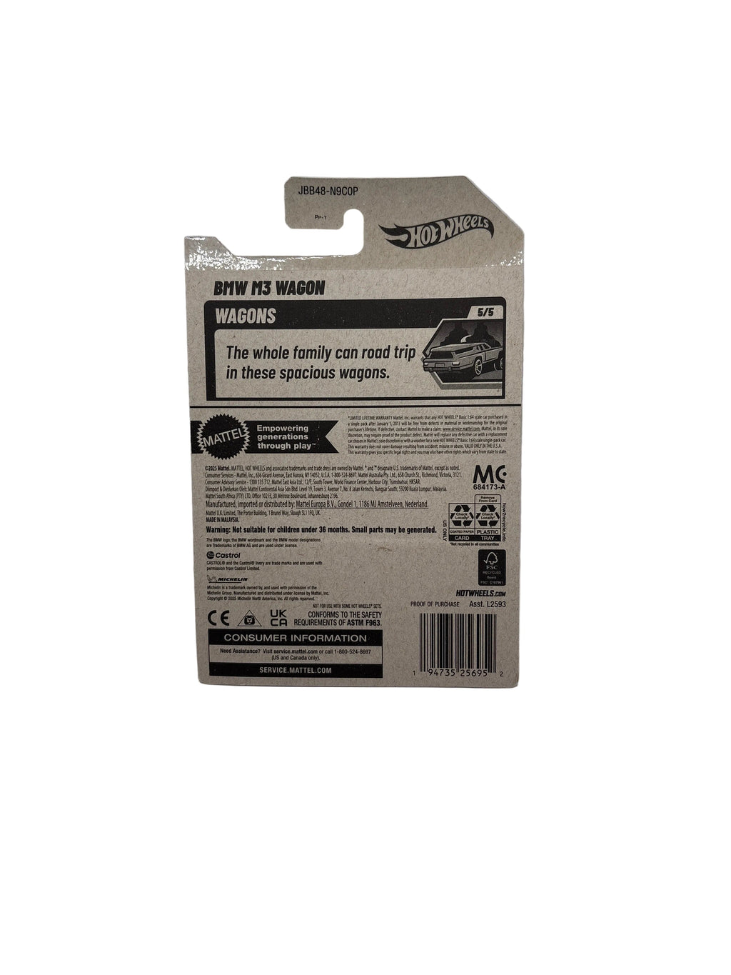 Hot Wheels BMW M3 Wagon Diecast