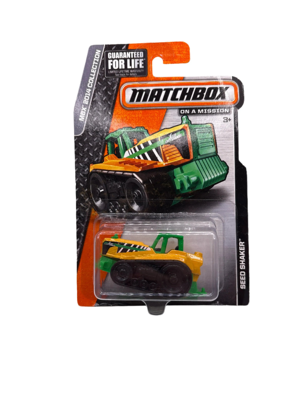 Matchbox Seed Shaker Diecast yellow