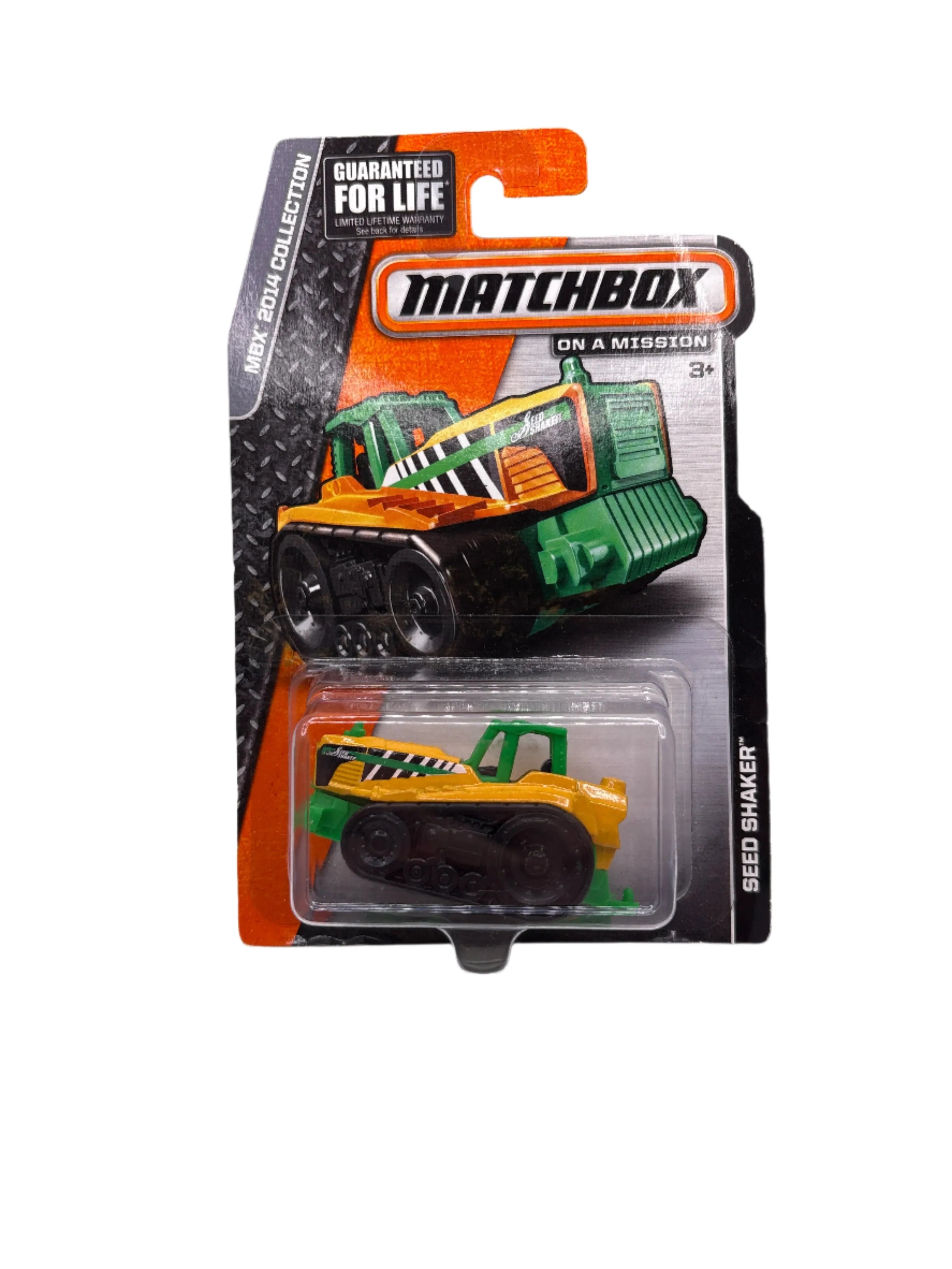 Matchbox Seed Shaker Diecast yellow