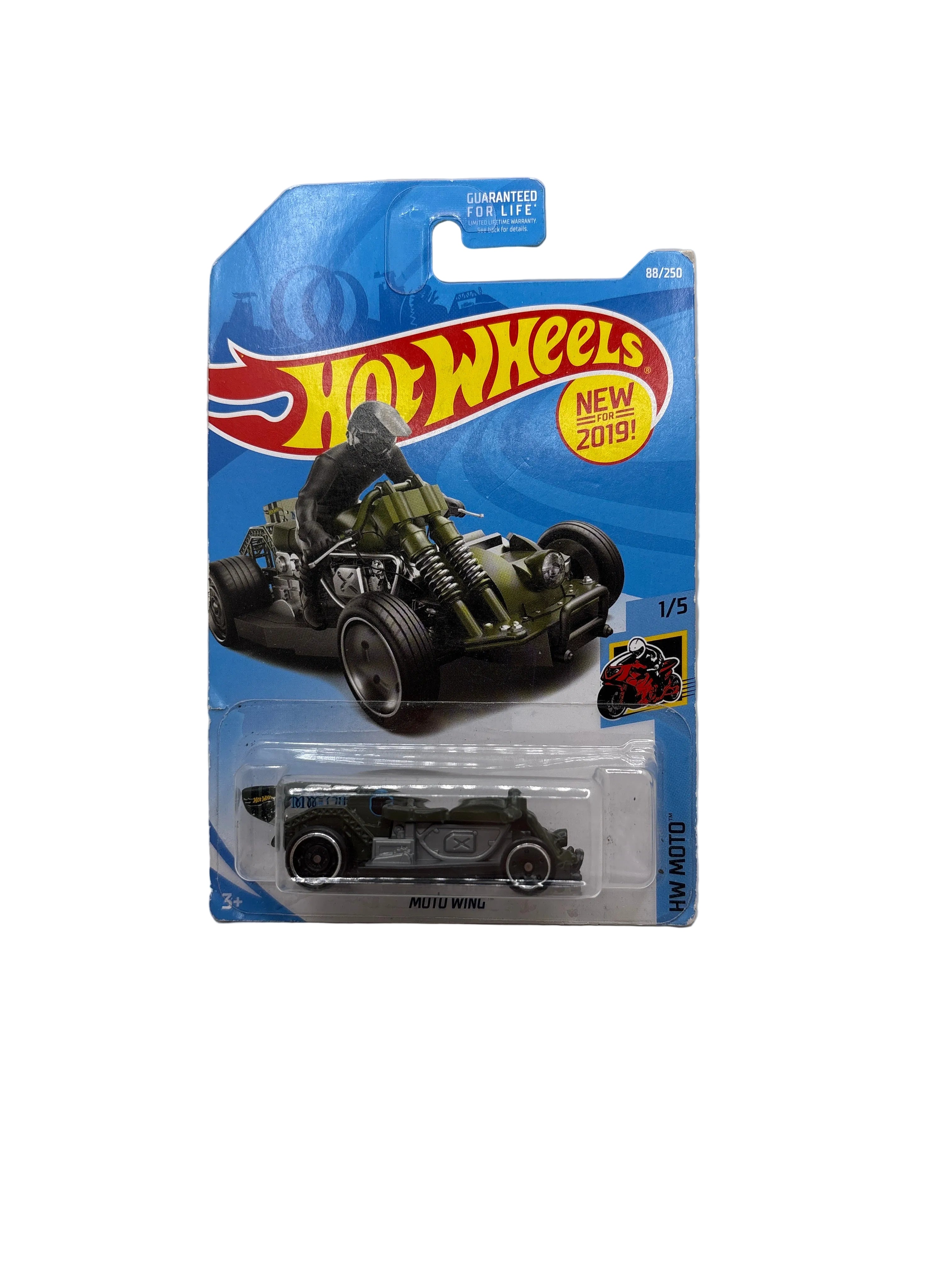Hot Wheels Moto Wing Diecast green