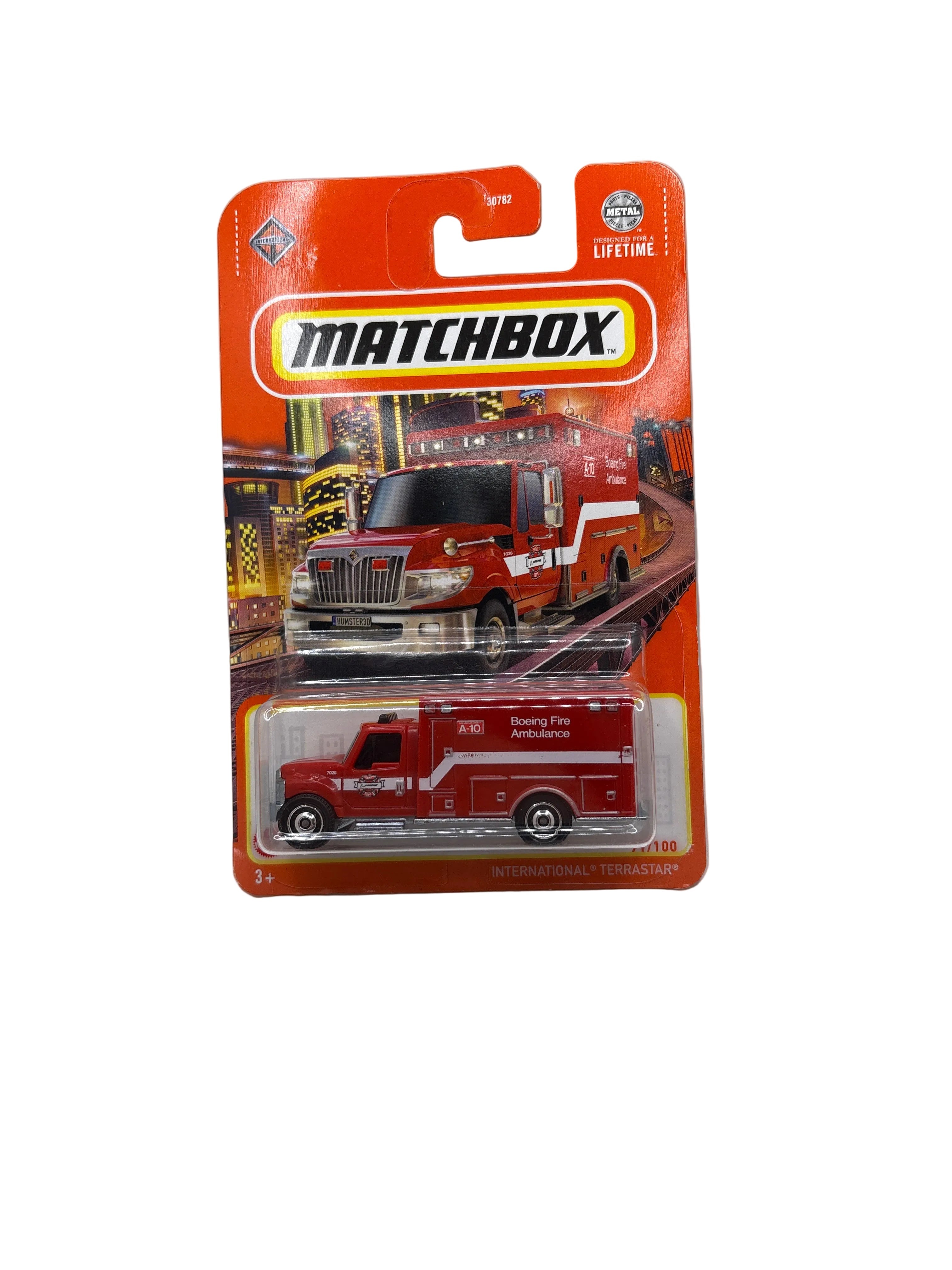 Matchbox International Terrastar Diecast red