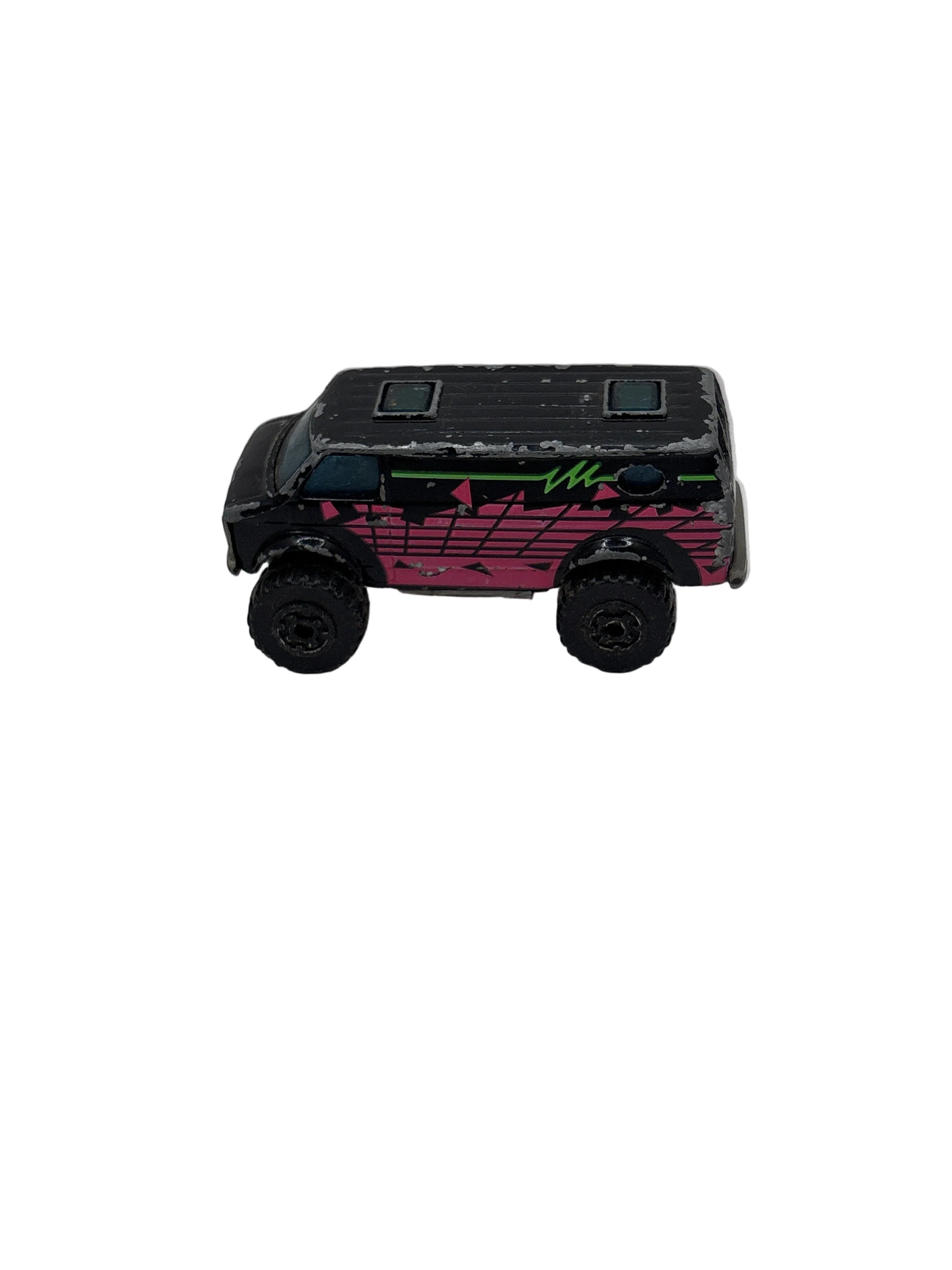 Matchbox 4x4 Chevy Van Diecast black