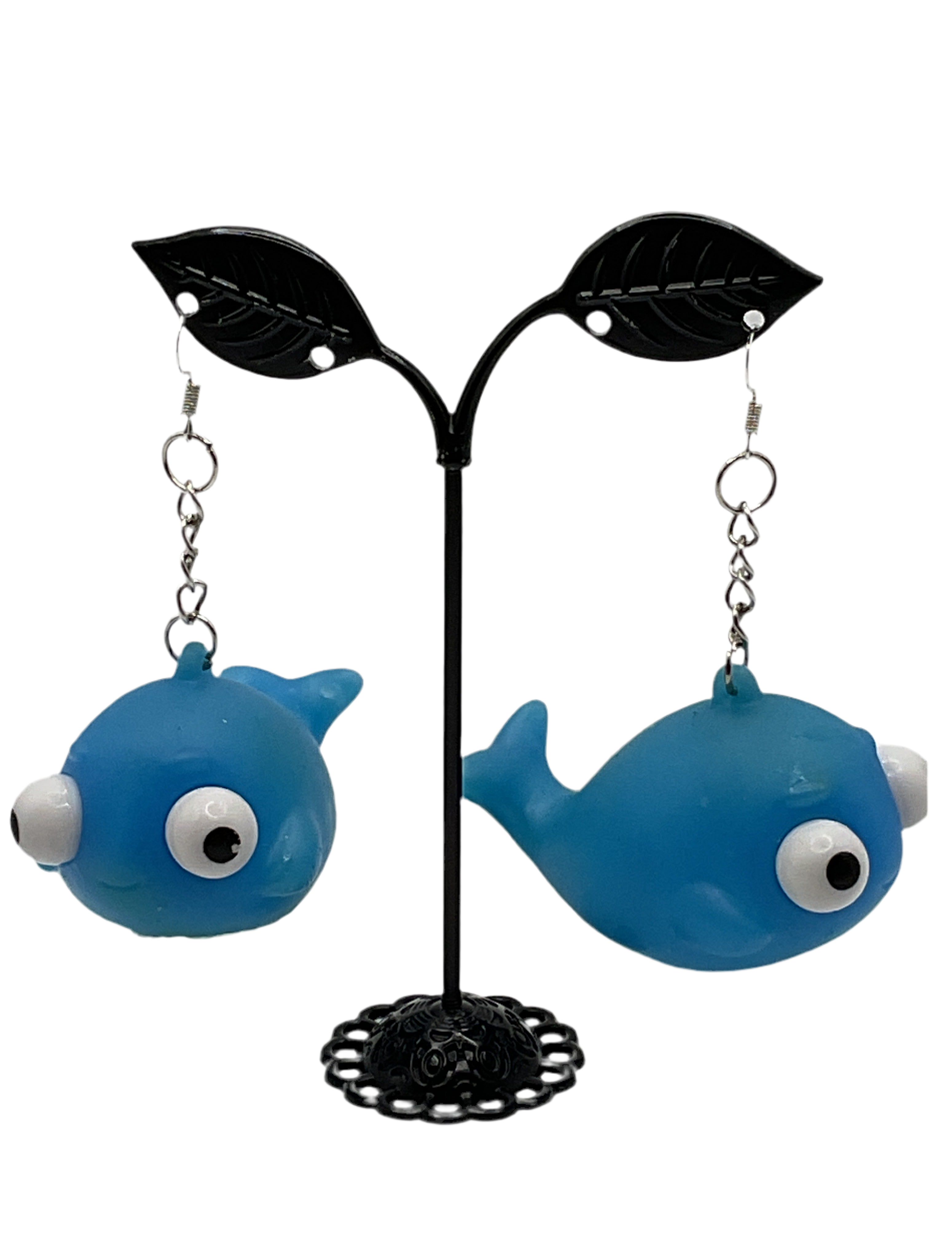 Blue Fish earrings