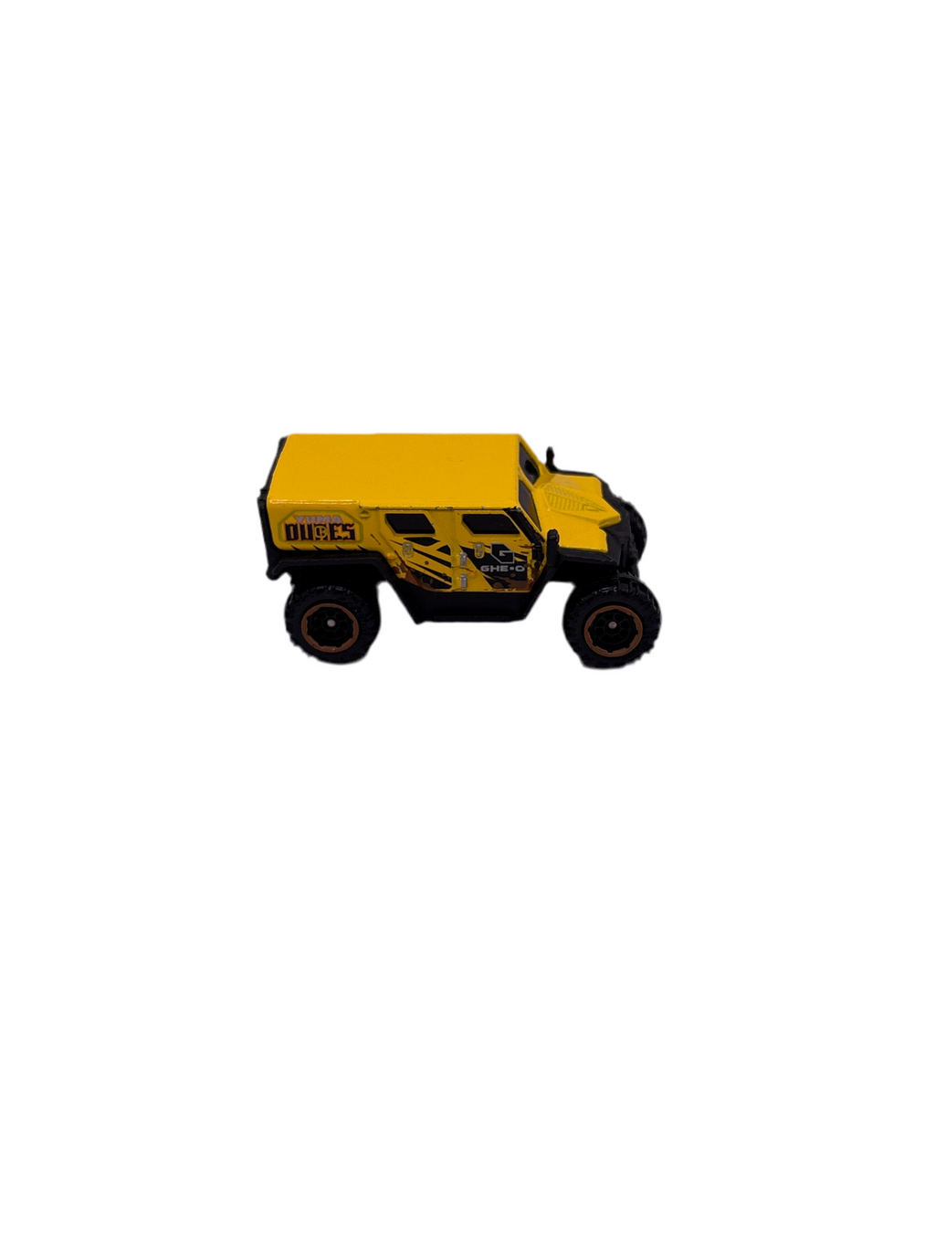Matchbox Ghe-O Rescue Diecast yellow