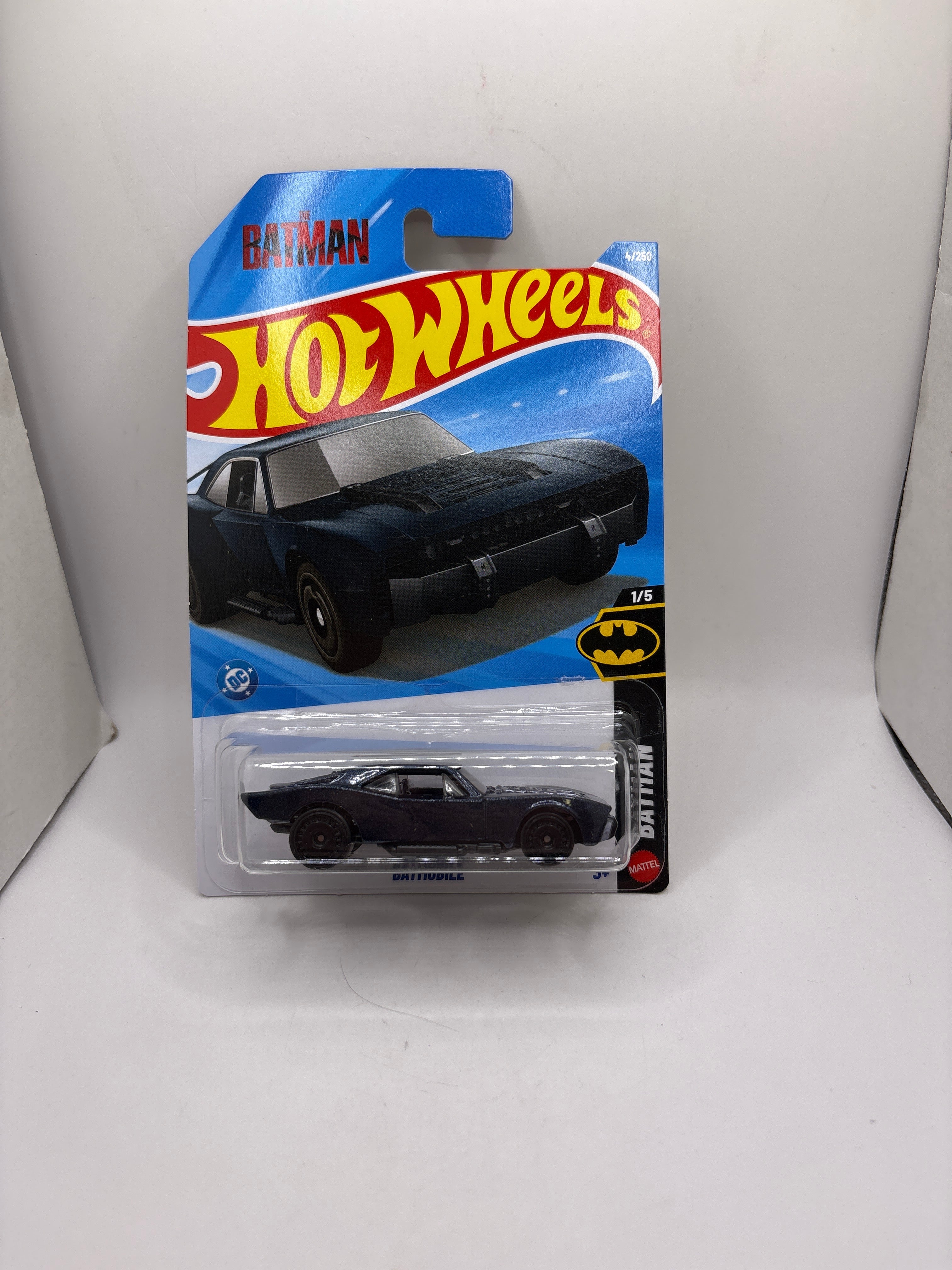 Hot Wheels Batmobile Diecast blue