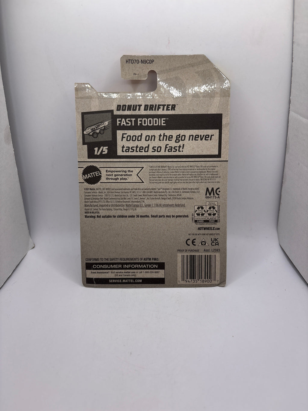 Hot Wheels Donut Drifter Diecast