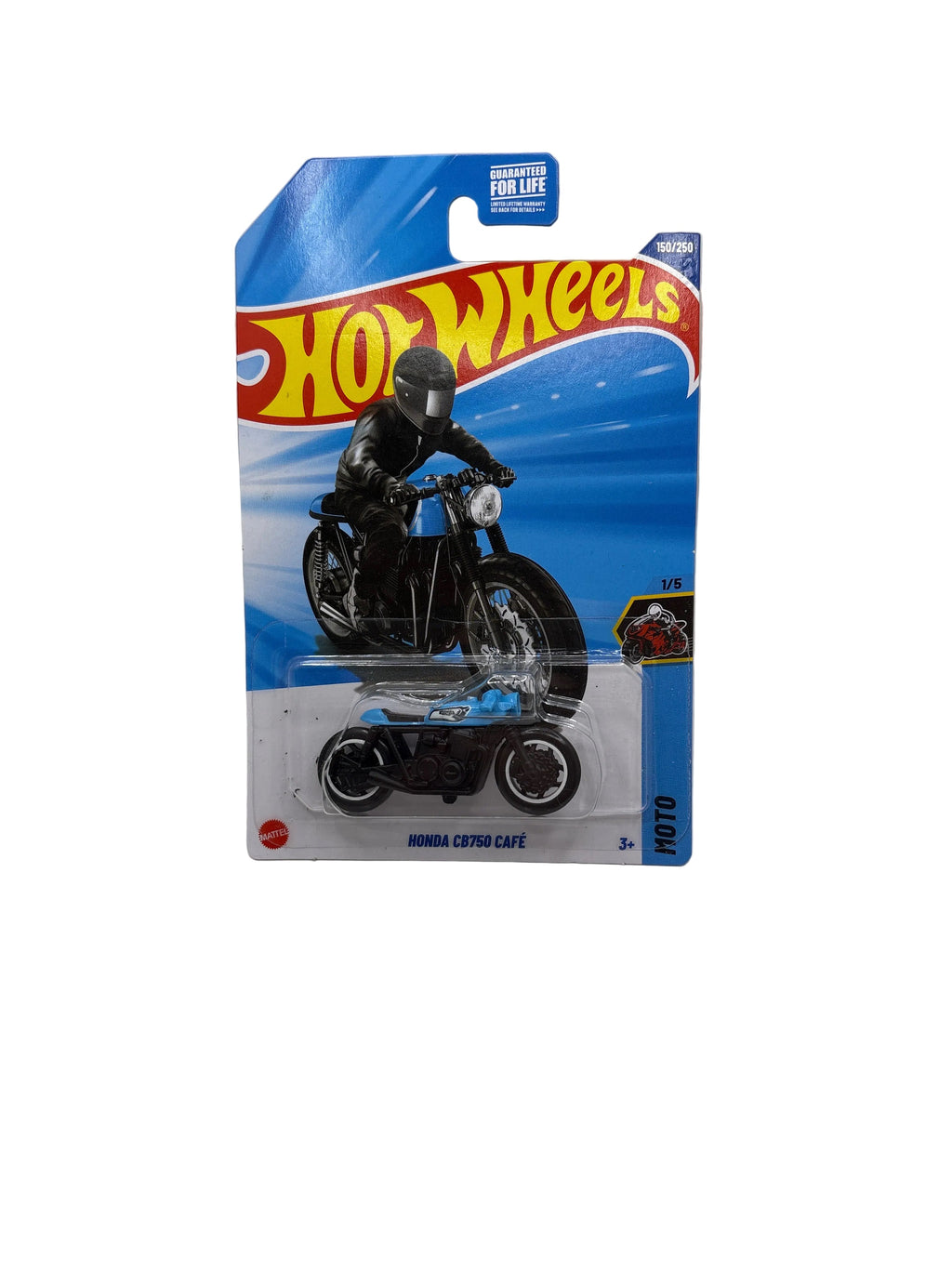 Hot Wheels Honda CB750 Cafe Diecast blue