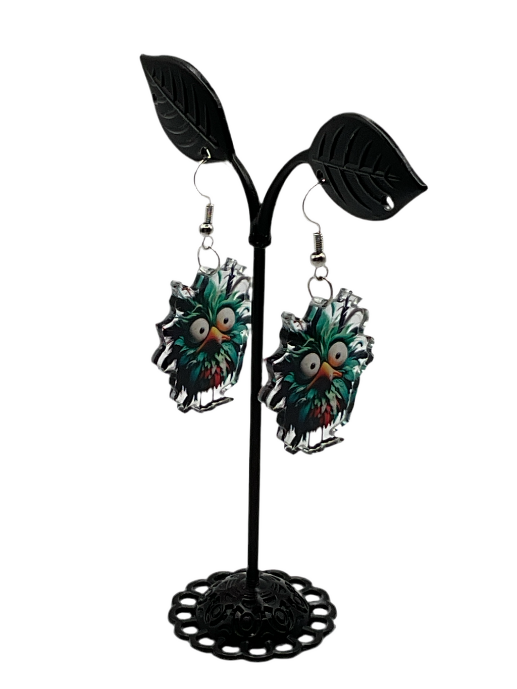 Crazy Bird Earrings