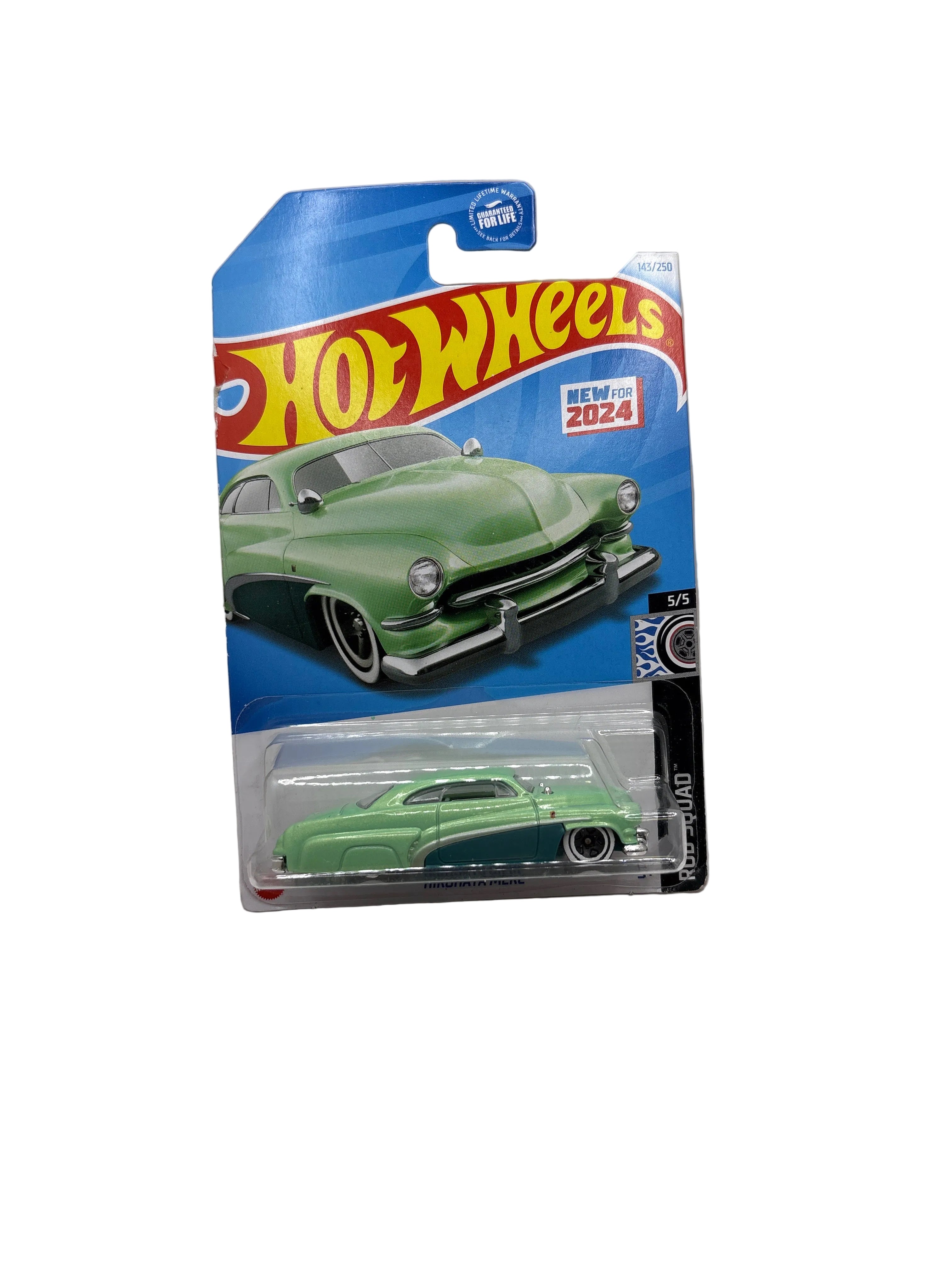 Hot Wheels Hirohata Merc Diecast green