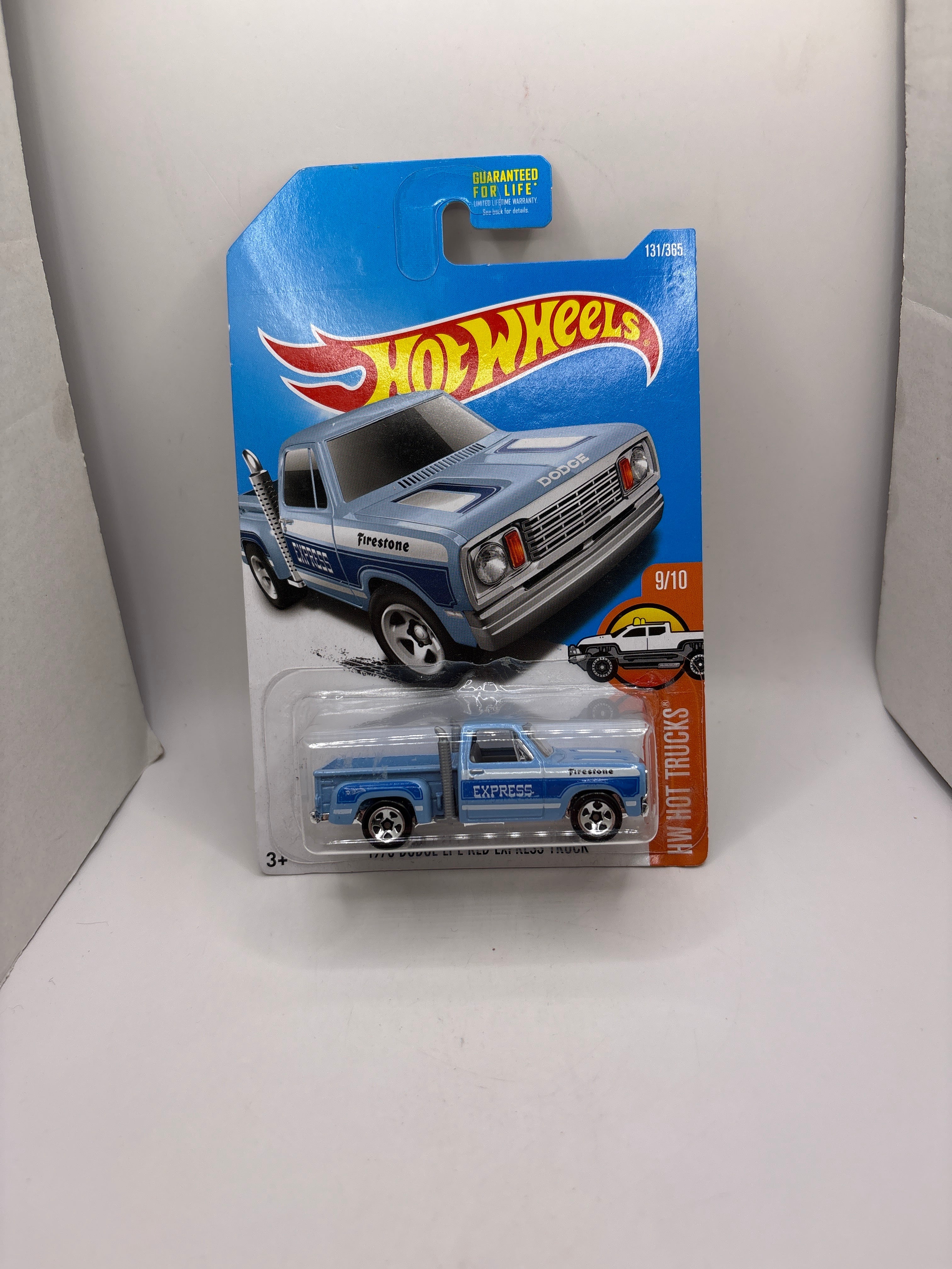Hot Wheels 1978 Dodge Li’l Red Express Truck Diecast blue