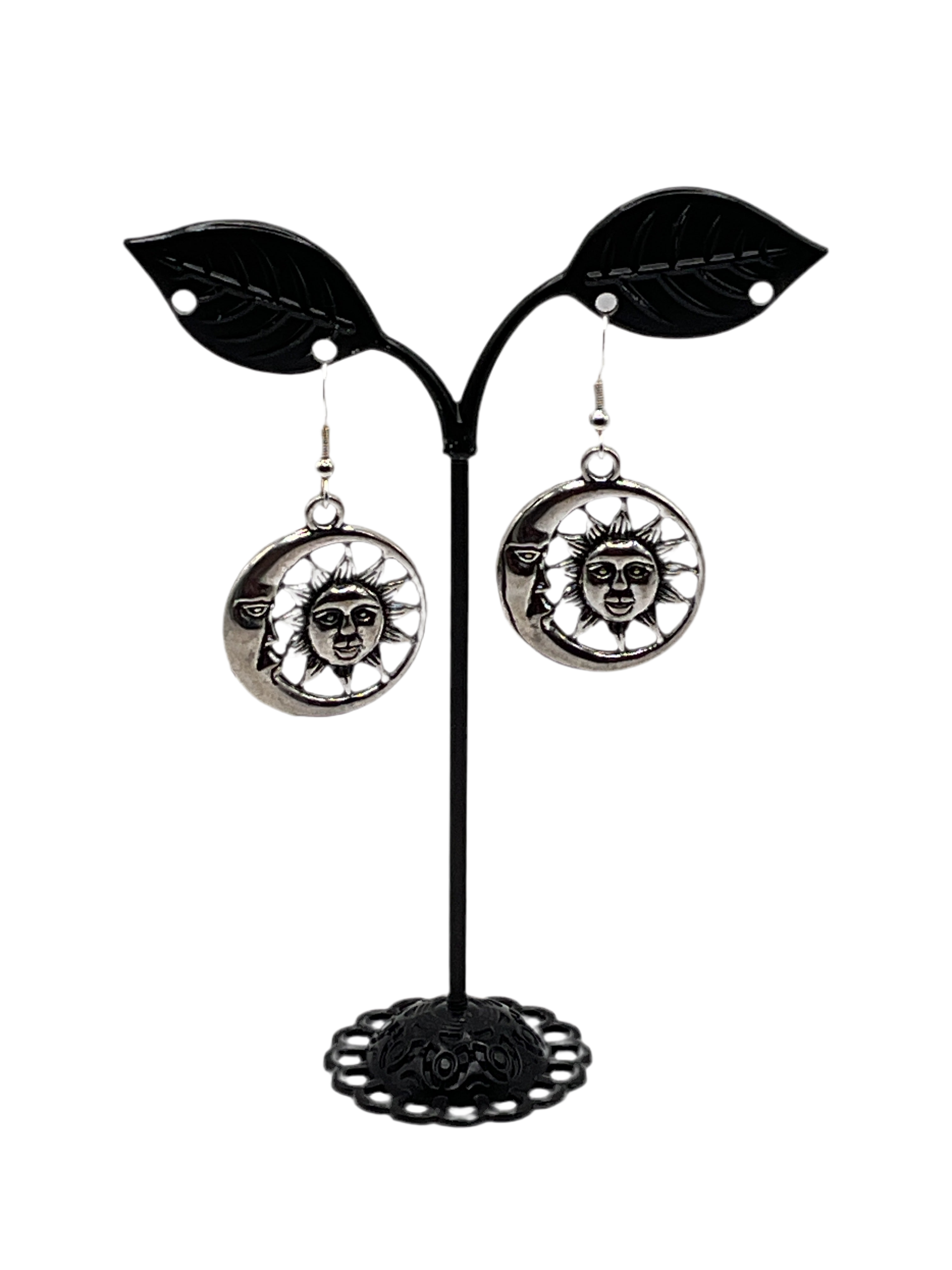 Sun and Moon Earrings 1