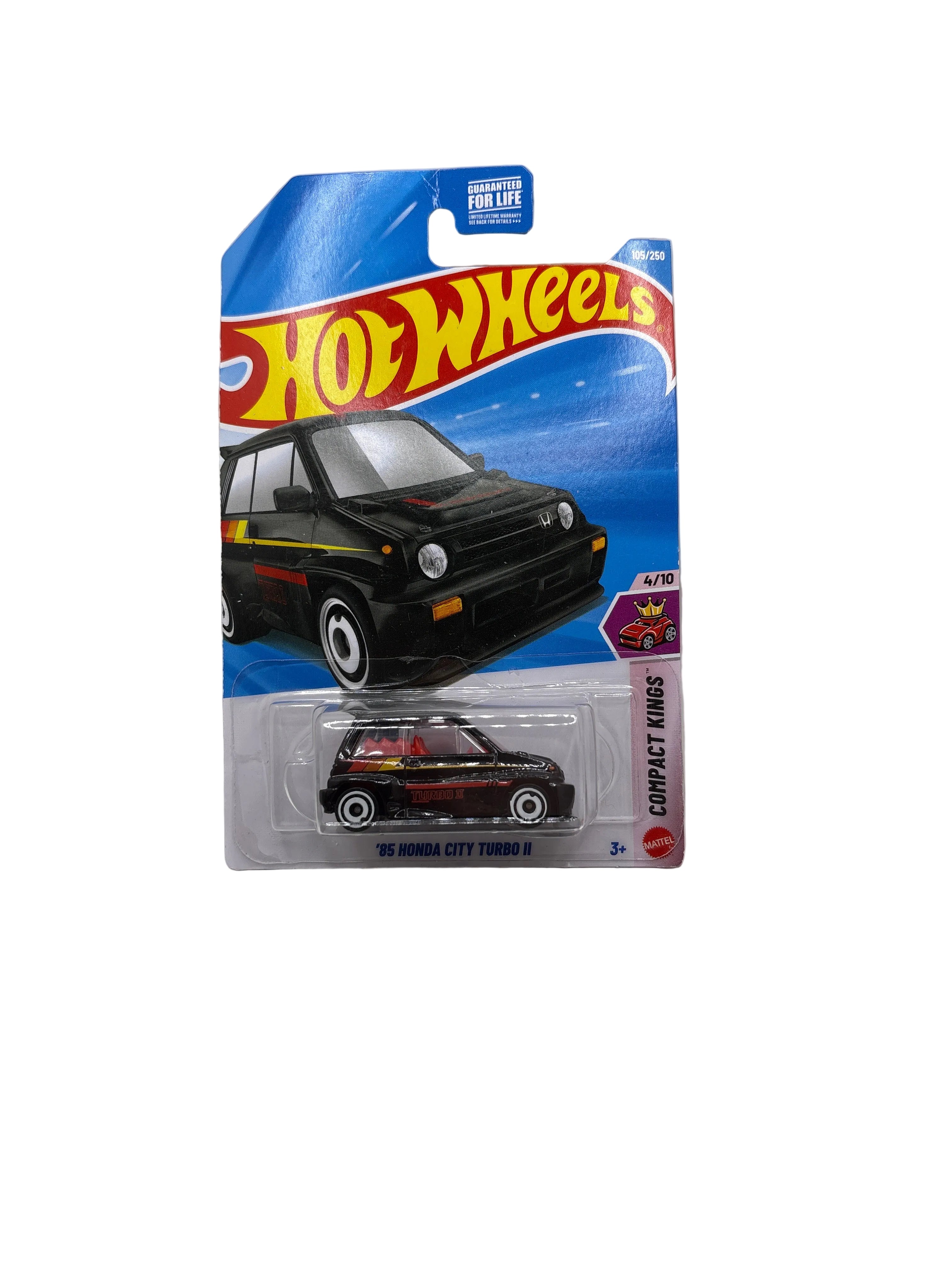 Hot Wheels 85 Honda City Turbo II Diecast black
