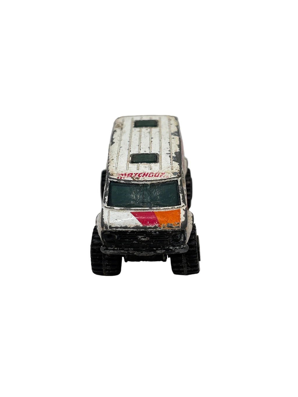 Matchbox 4x4 Chevy Van Diecast white