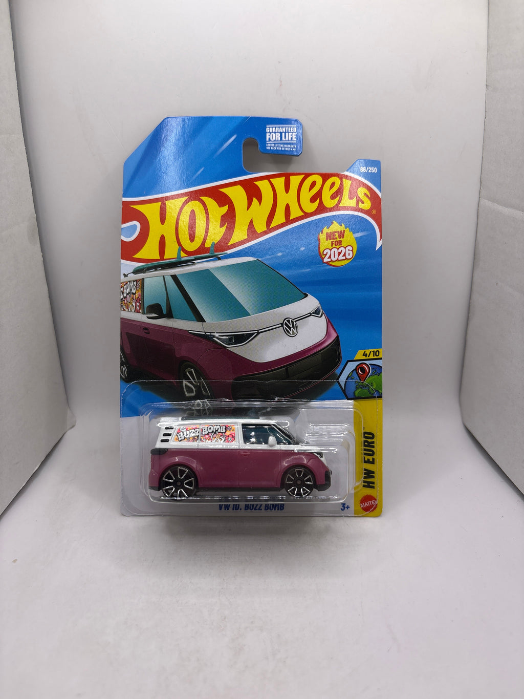 Hot Wheels VW ID. Buzz Bomb Diecast purple