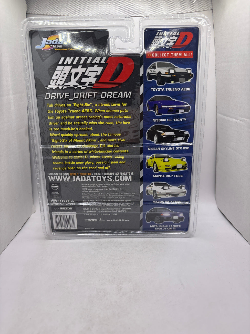 Jada Mitsubishi Lancer Evolution III Diecast black