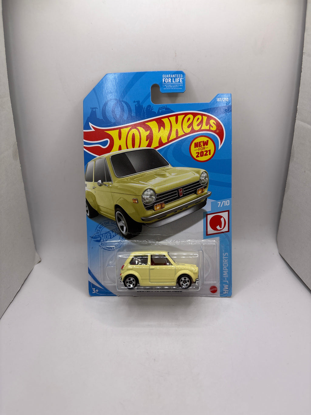Hot Wheels Custom 70 Honda N600 Diecast yellow