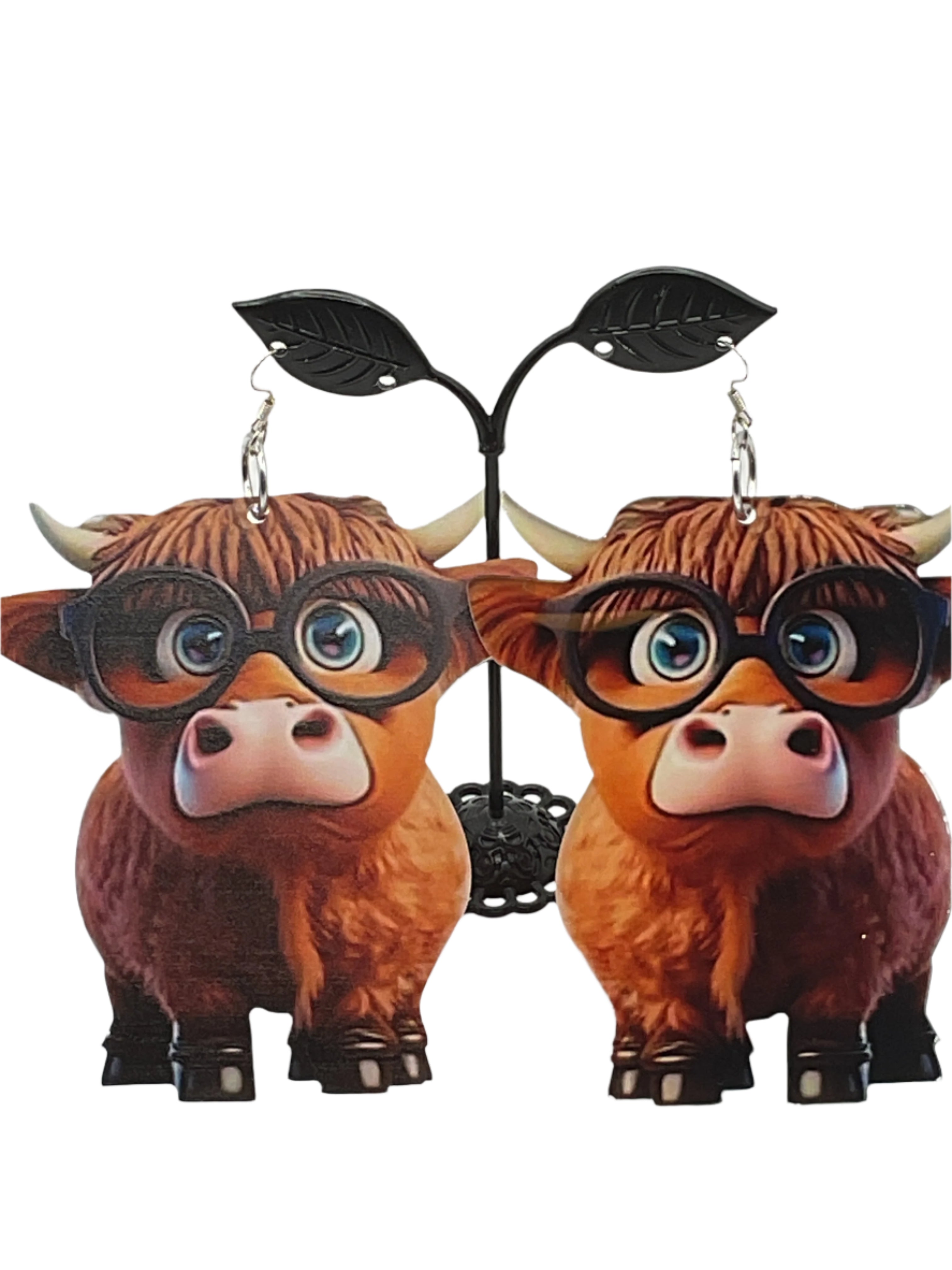 Highland Cow Earrings