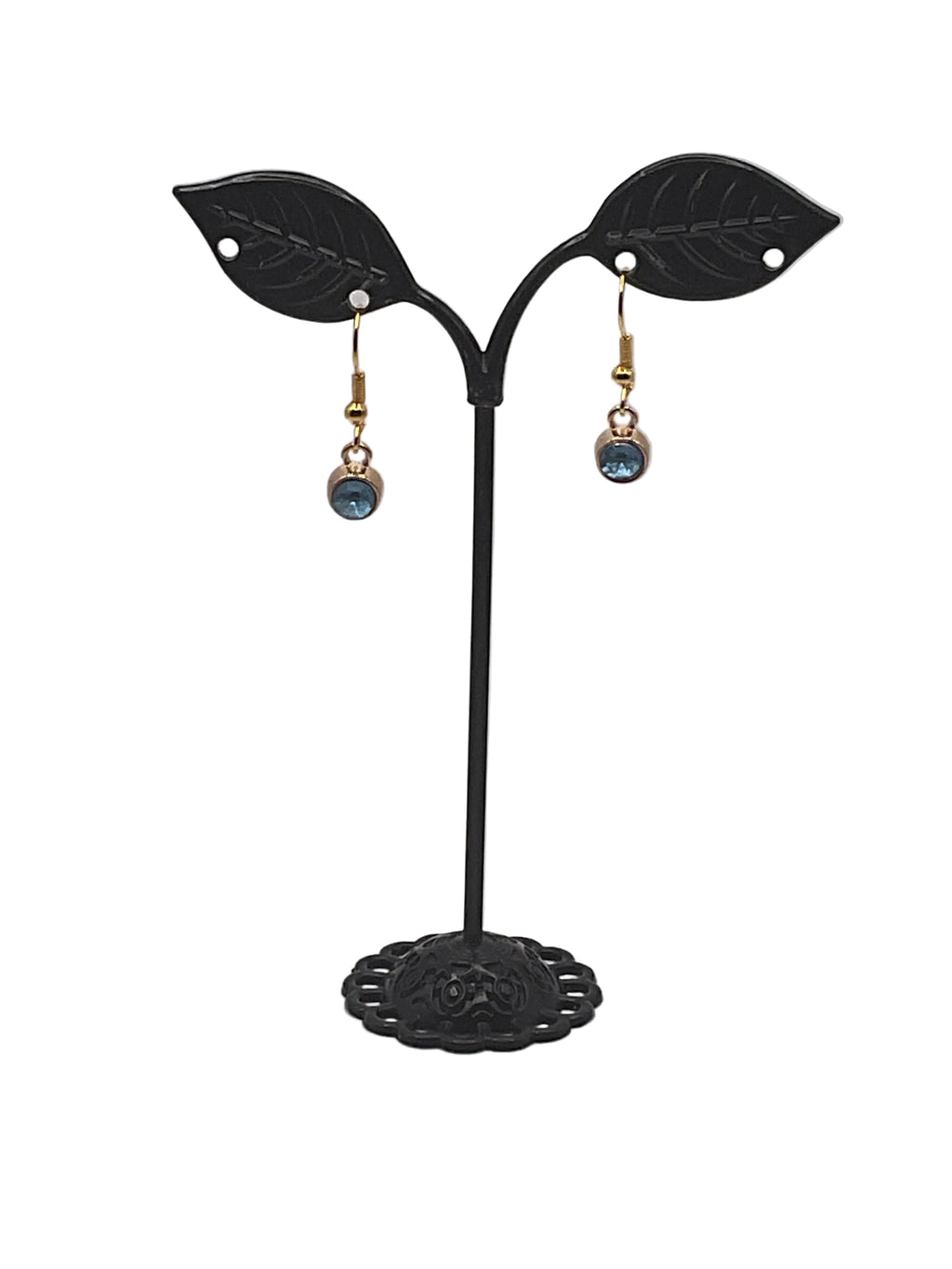 Crystal and Crosses Earrings