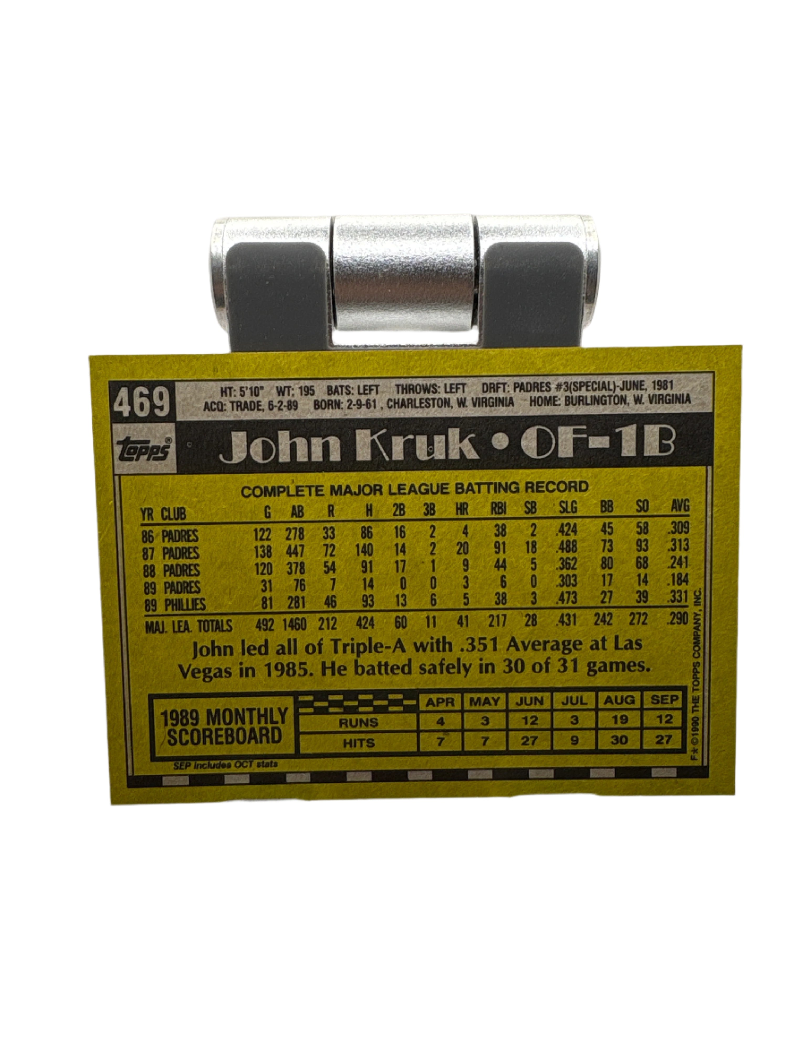 Topps John Kurk