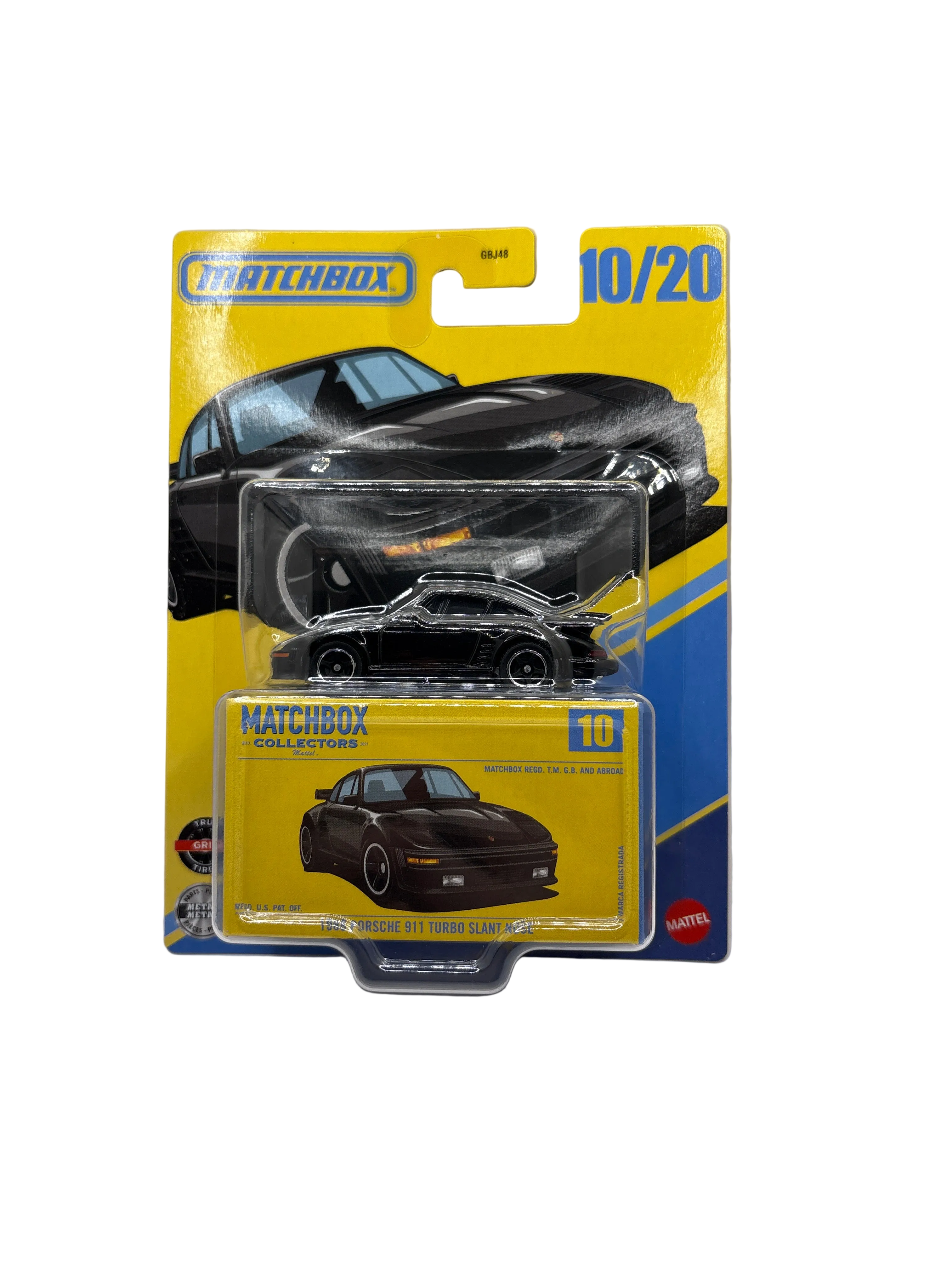 Matchbox 1988 Porsche 911 Turbo Slant Nose Diecast