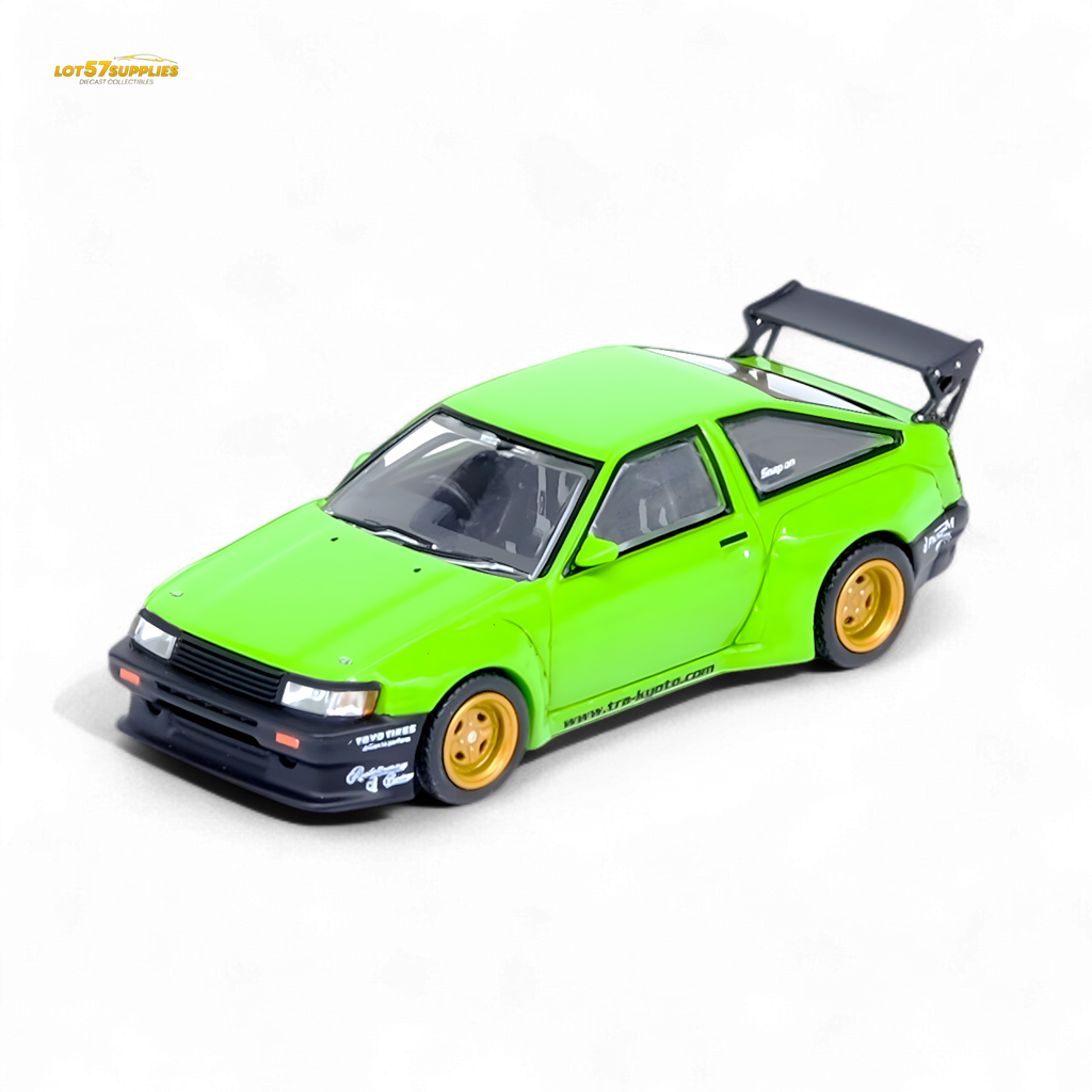 Inno64 Toyota AE86 Levin Pandem Rocket Bunny Green 1:64