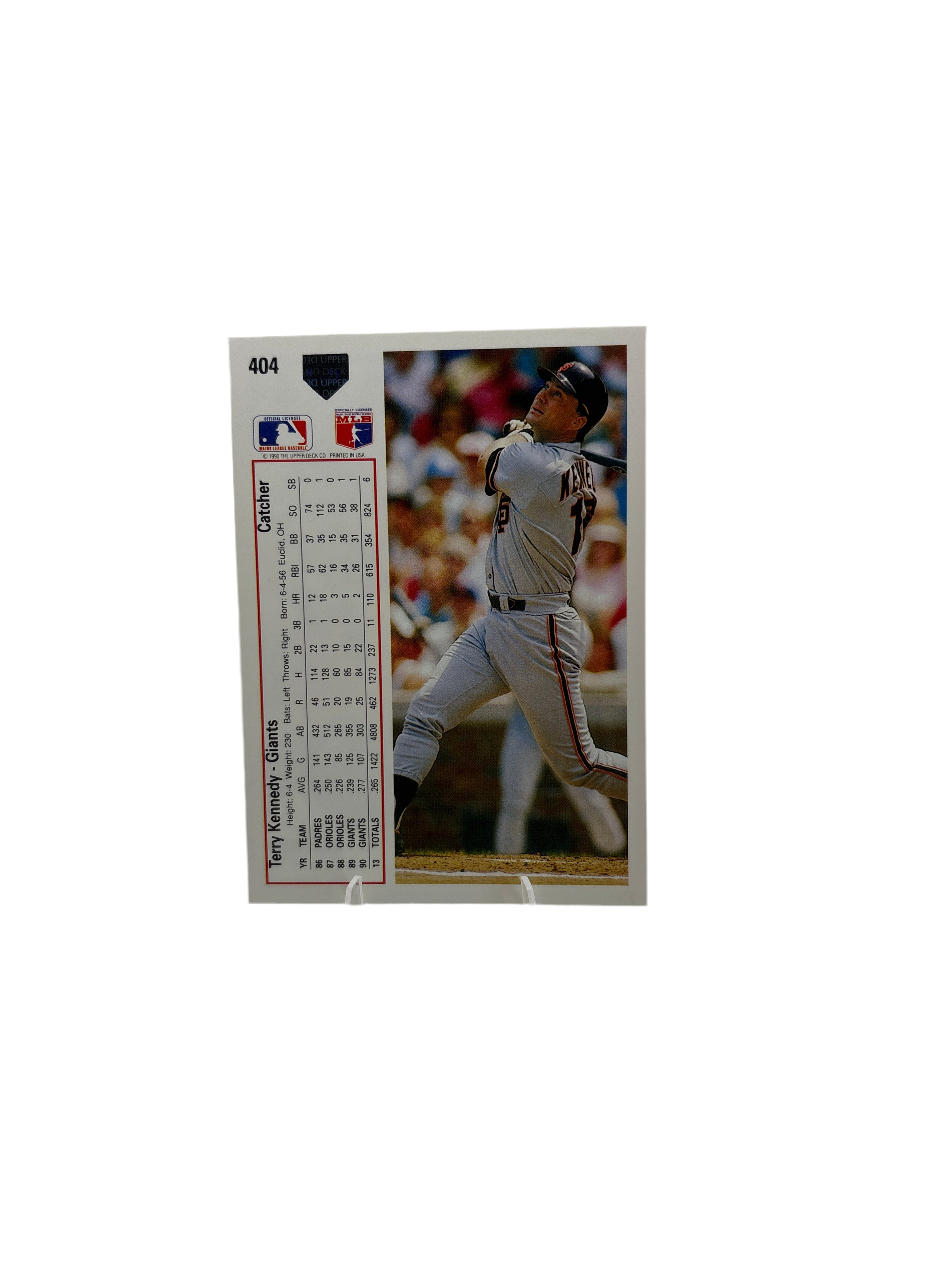 Upper Deck Terry Kennedy