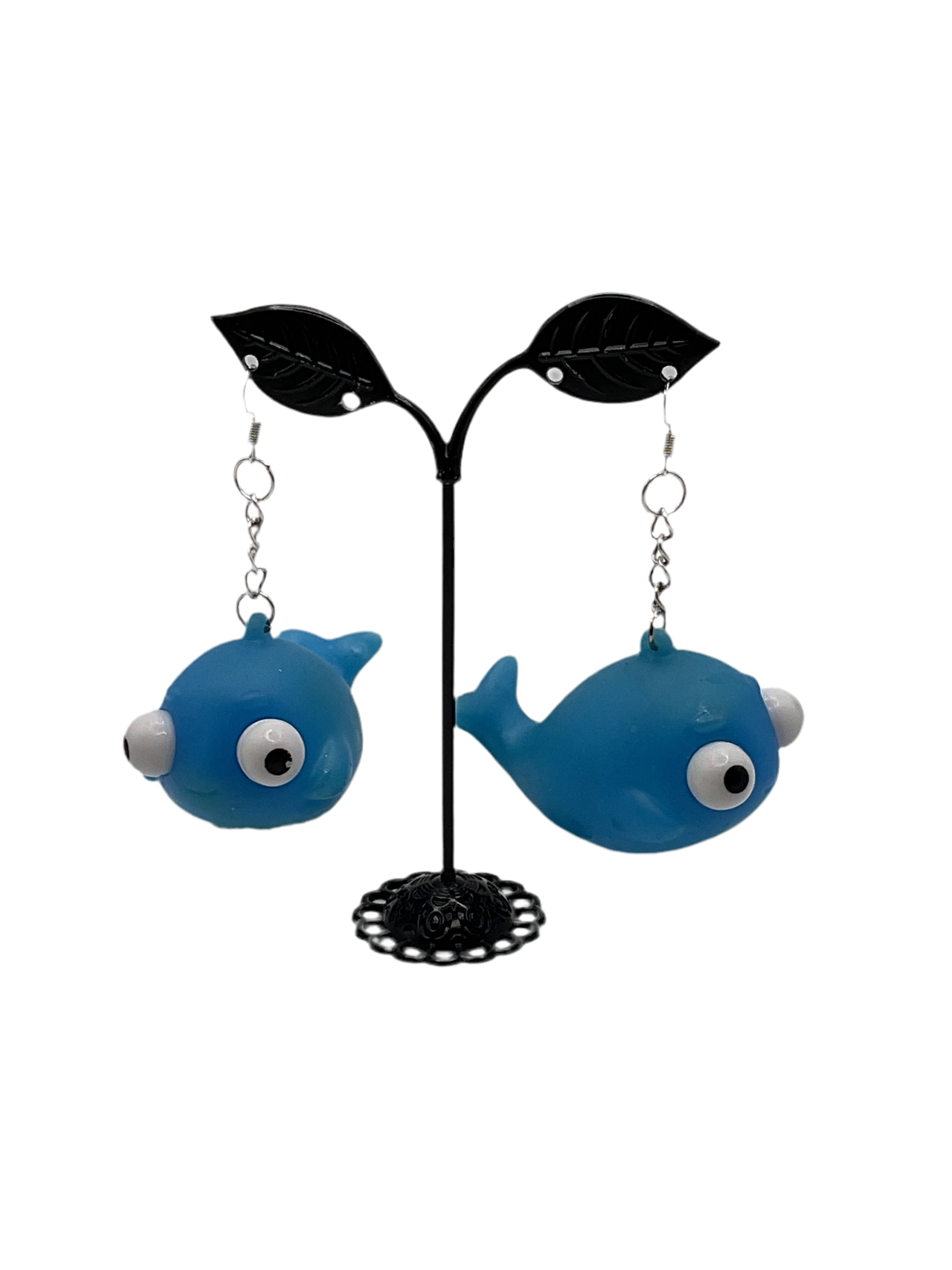 Blue Fish earrings