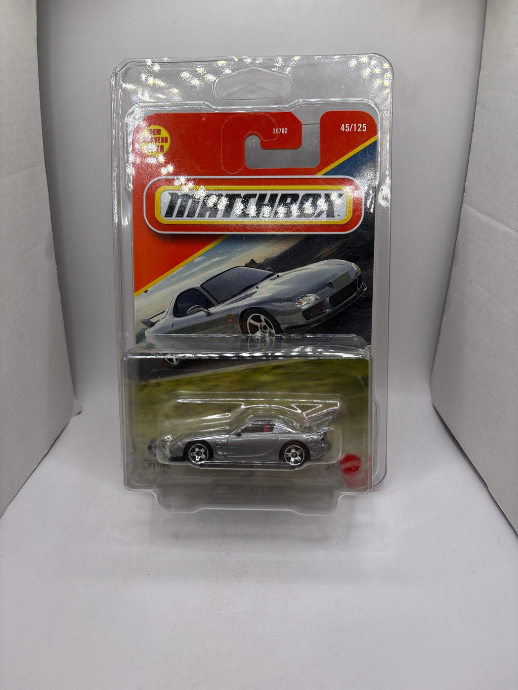 Matchbox 2002 Mazda RX-7 Spirit R Diecast silver