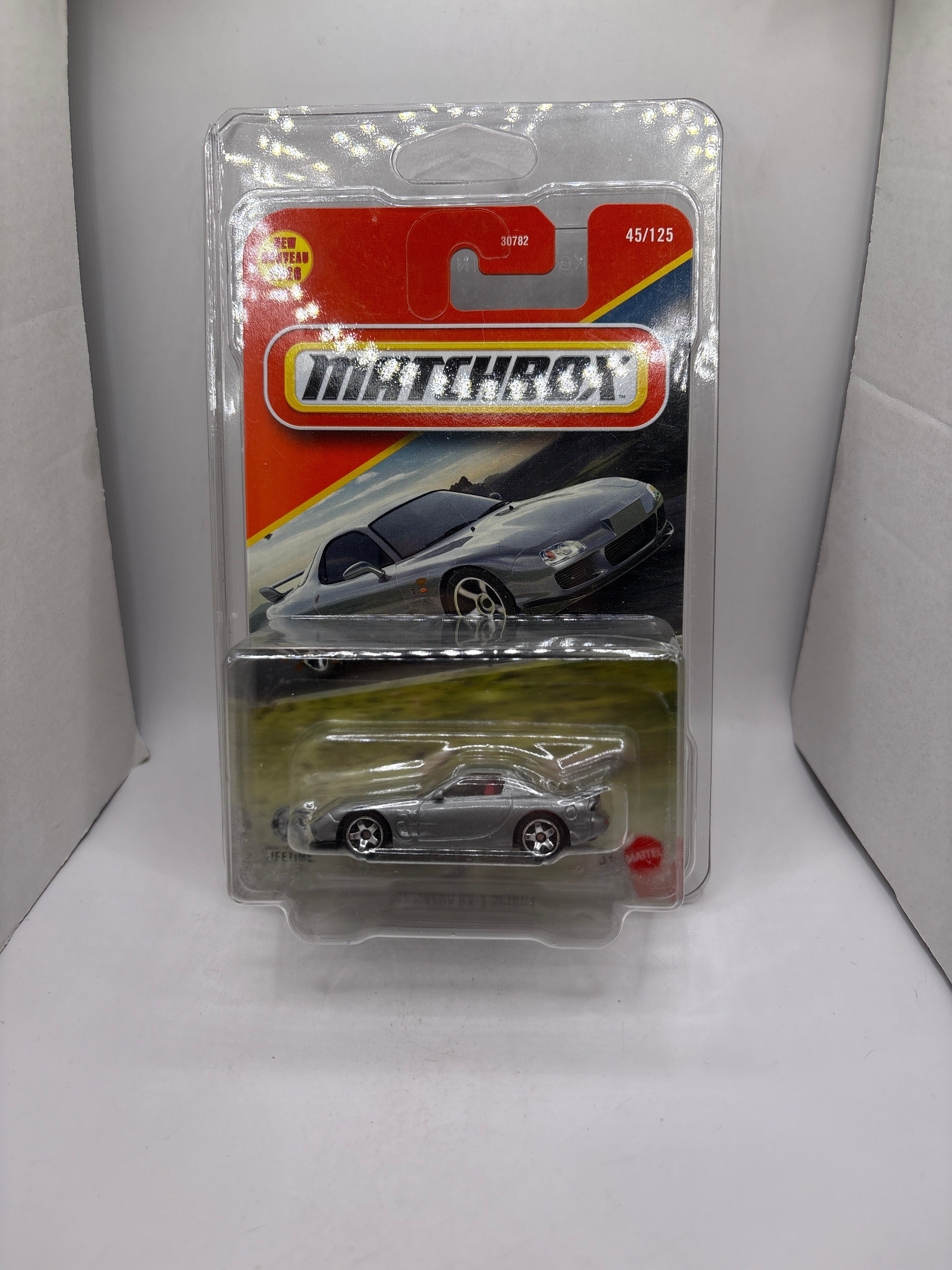 Matchbox 2002 Mazda RX-7 Spirit R Diecast silver
