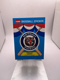 Fleer Detroit Tigers Baseball Sticker Sports Card