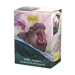 Dragon Shield Sleeves: Standard Brushed Art Spirit Animals 100ct - The Snortle