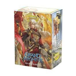 Dragon Shield Sleeves: Standard Matte Dual Art Grand Archives 100ct - Azrael Archangel of Materia