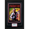 Arnold Schwarzenegger Autographed Predator Deluxe Framed 11x17 Movie Poster Piece - JSA