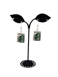 Coffee Bag Earrings