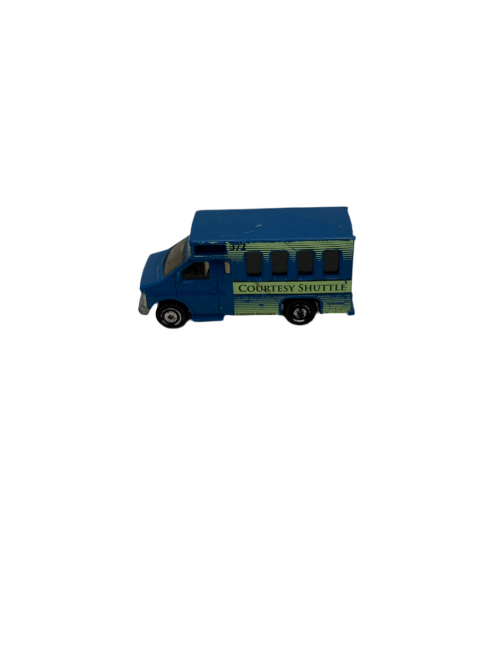Matchbox Chevy Transport Bus Diecast blue