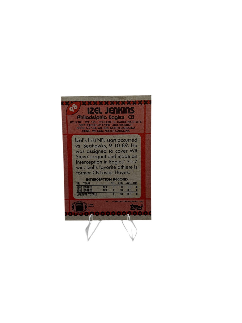 Topps Izel Jenkins