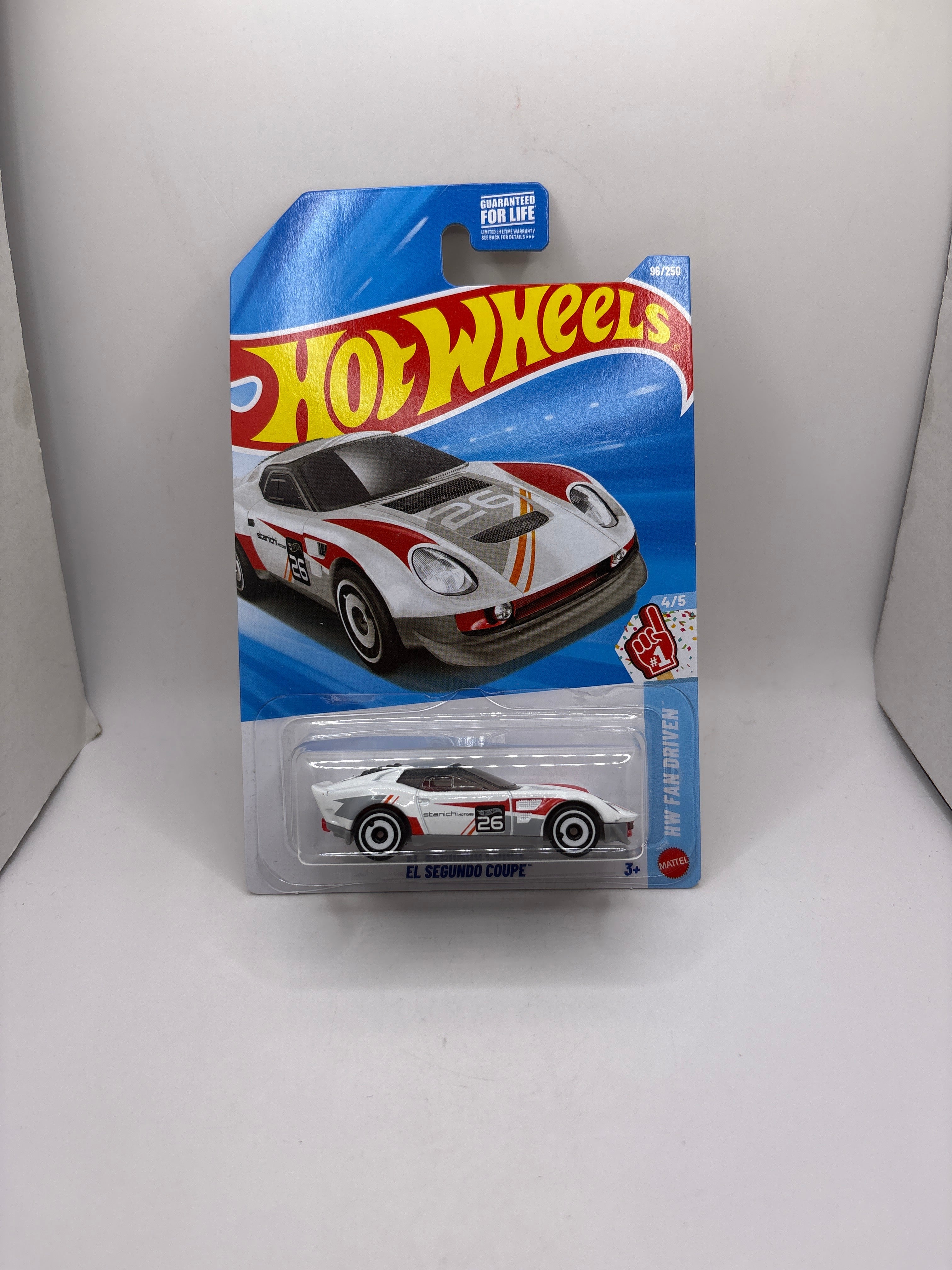 Hot Wheels El Segundo Coupe Diecast white